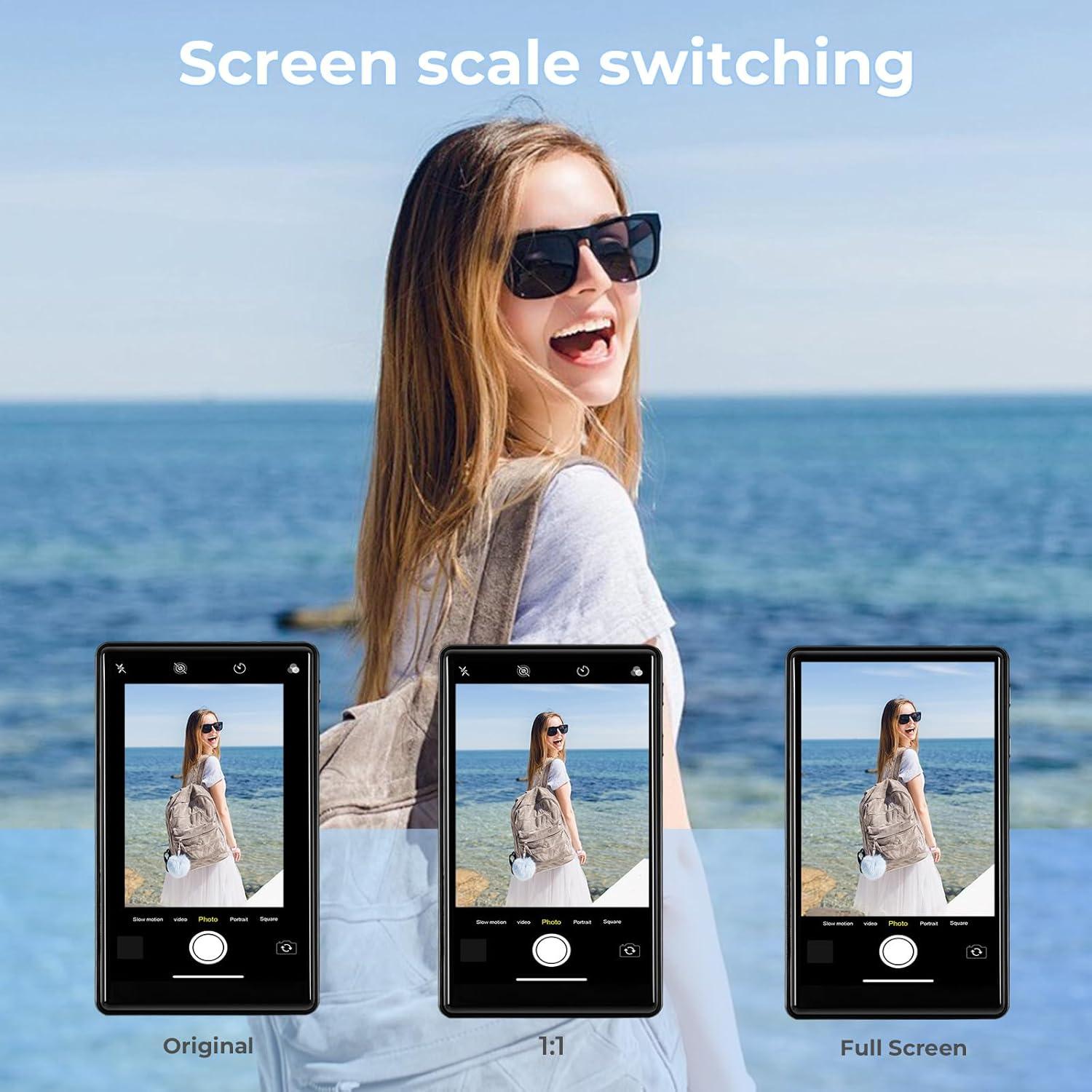 Monitor de Vlog Inalámbrico KSOPUERT 3.97" para Selfie