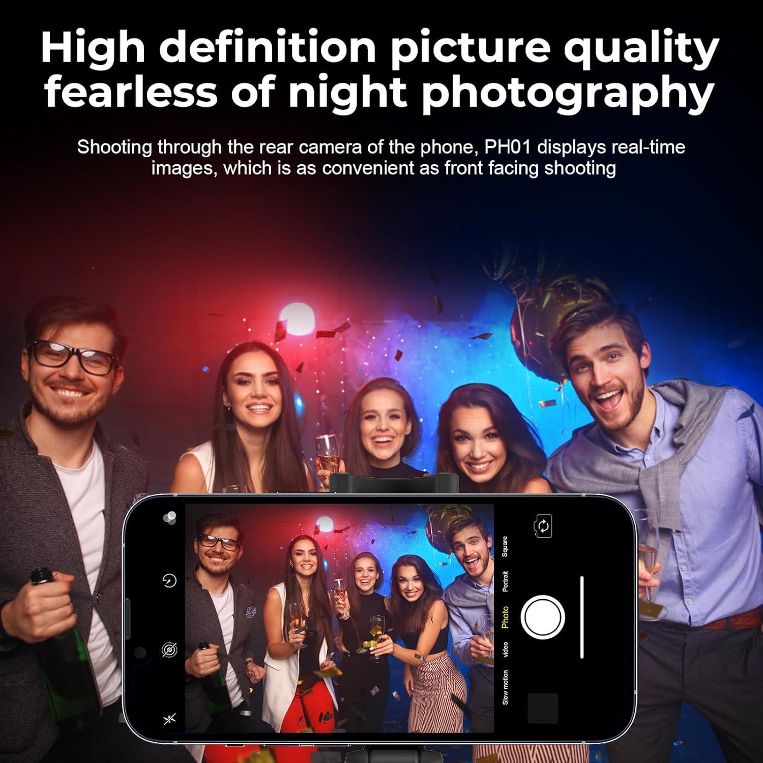 Monitor de Vlog Inalámbrico KSOPUERT 3.97" para Selfie