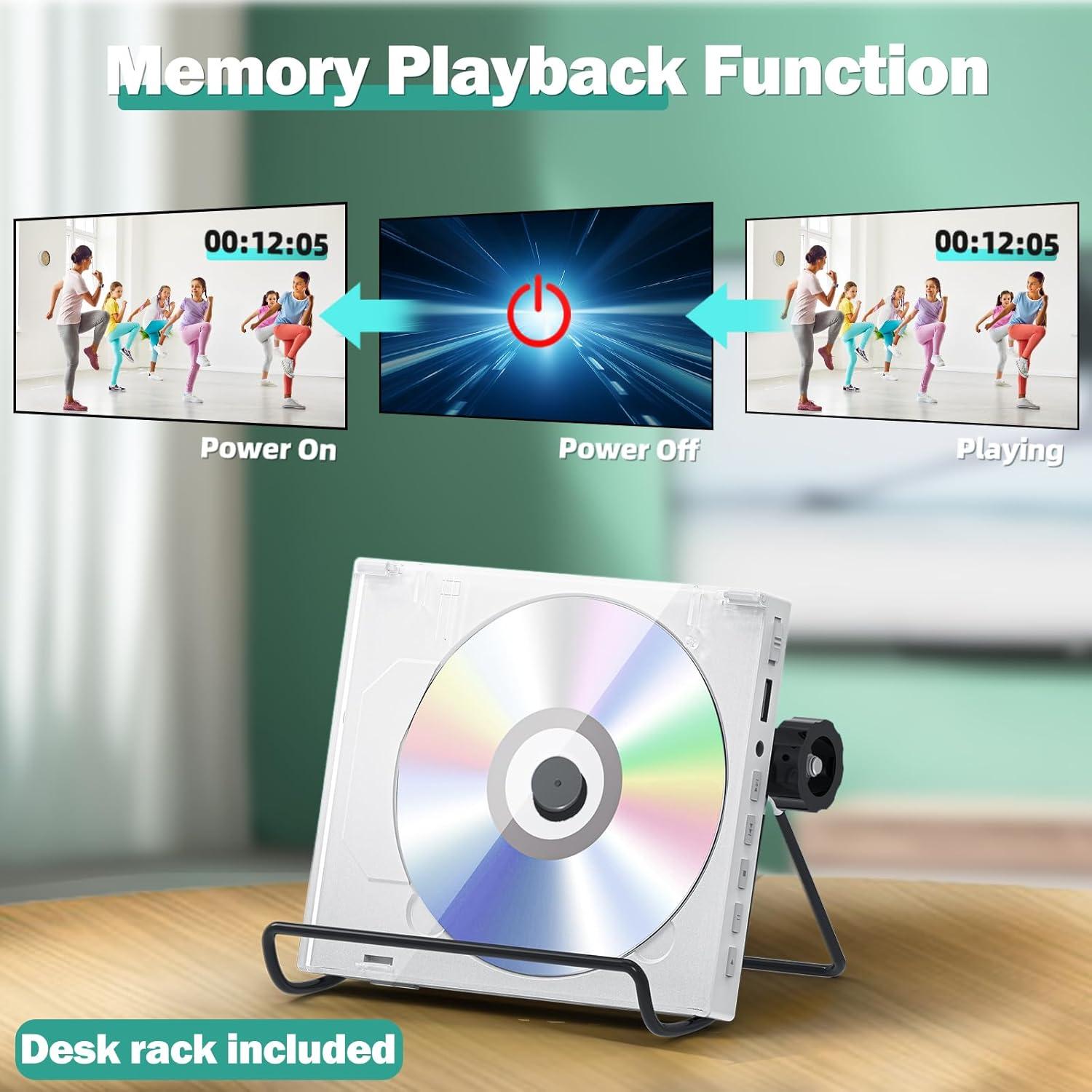 Reproductor de DVD Mini MAITE MTDVD-XTP HDMI USB 1080P