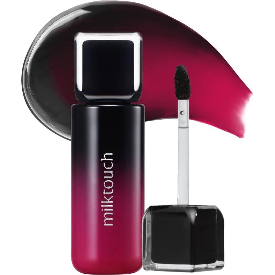 Tatuaje de Labios Negro Peel Off MILKTOUCH 4.5g - Cereza Negra