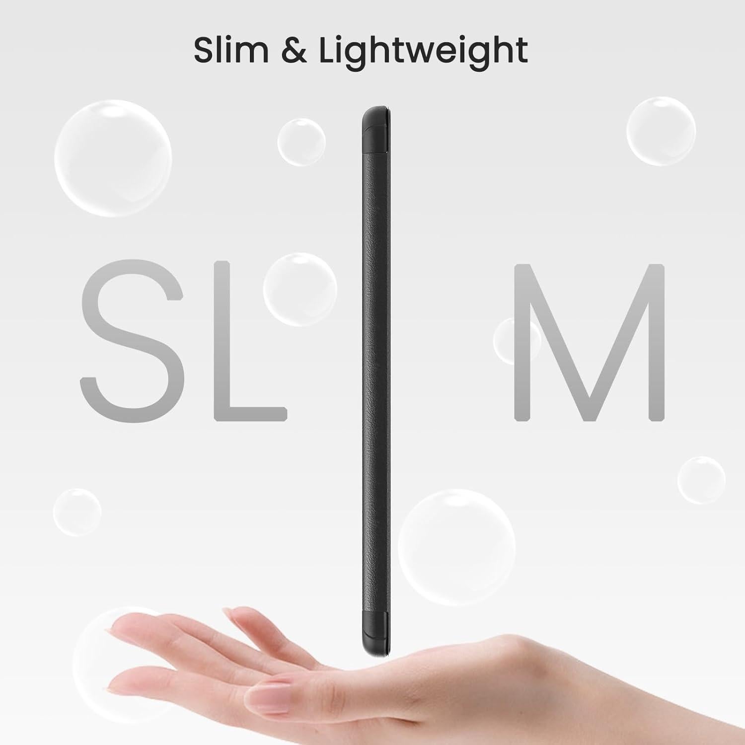 Funda MoKo para Google Pixel Tablet 2023, Soporte Trifold, Negro