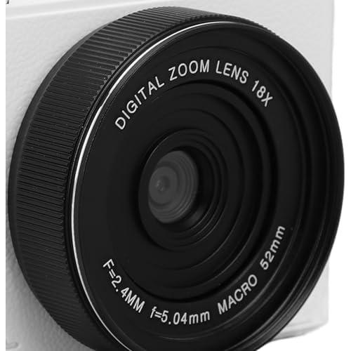 Cámara Digital Zunate 64MP 4K UHD Vlogging Zoom 18X Blanco