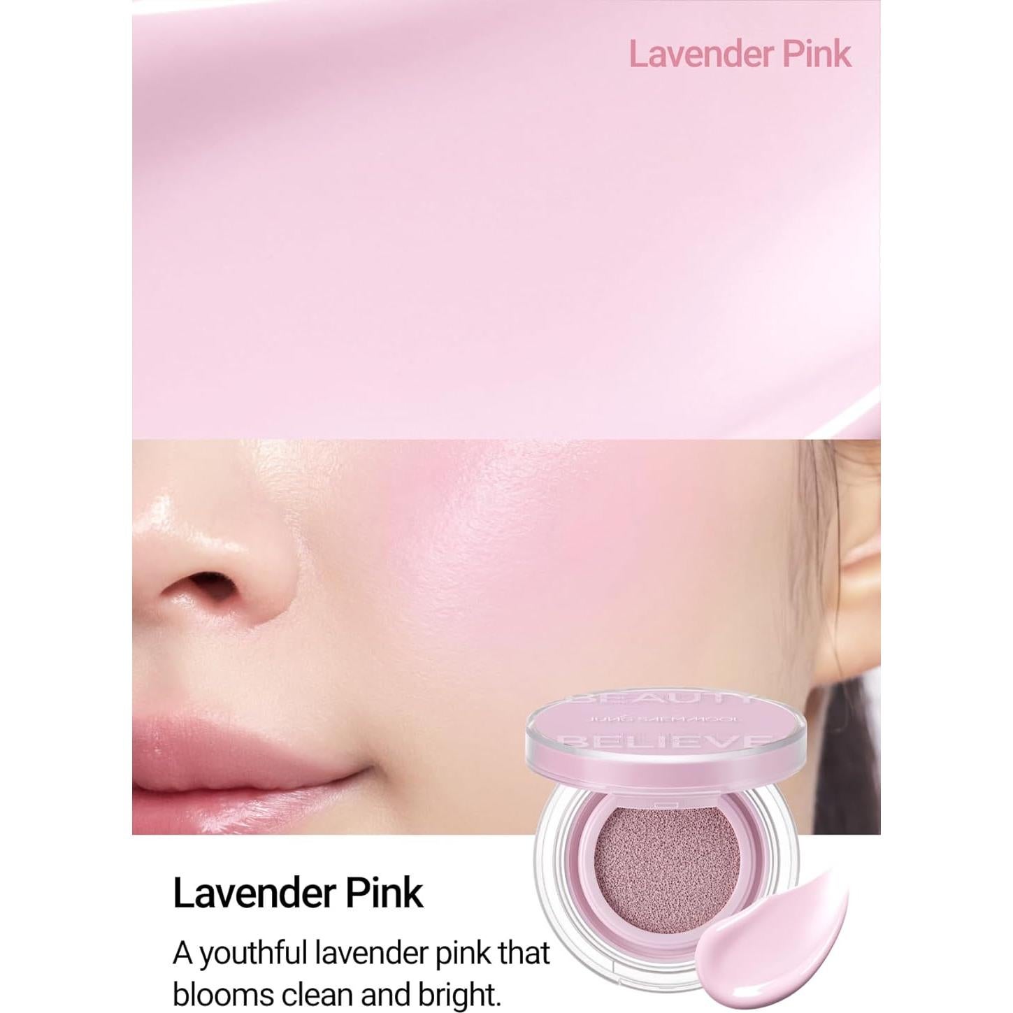 Rubor en Cojín JUNGSAEMMOOL Rosa Lavanda 65.7g Hidratante