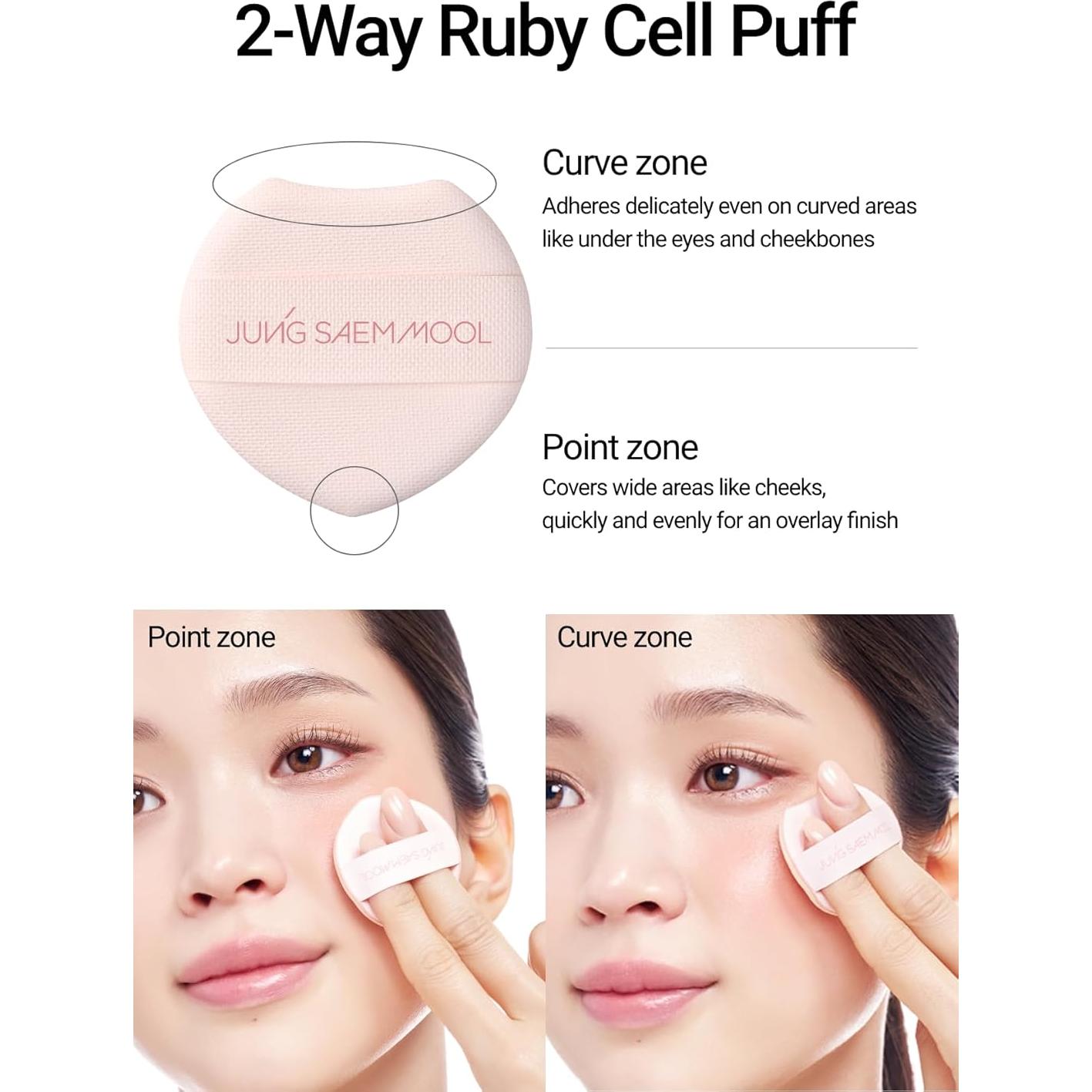 Rubor en Cojín JUNGSAEMMOOL Rosa Lavanda 65.7g Hidratante