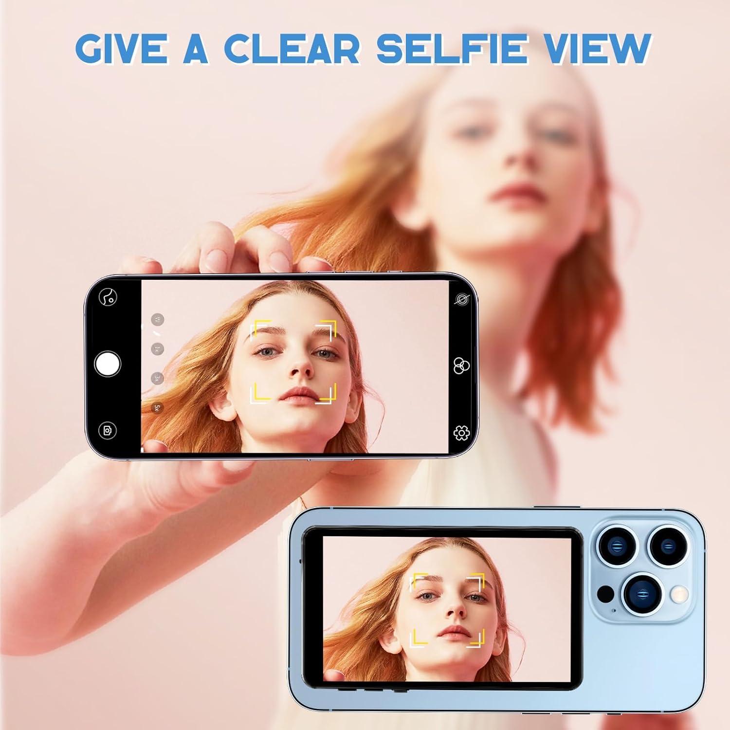 Monitor Selfie Yattberak para iPhone y Android, 1800mAh