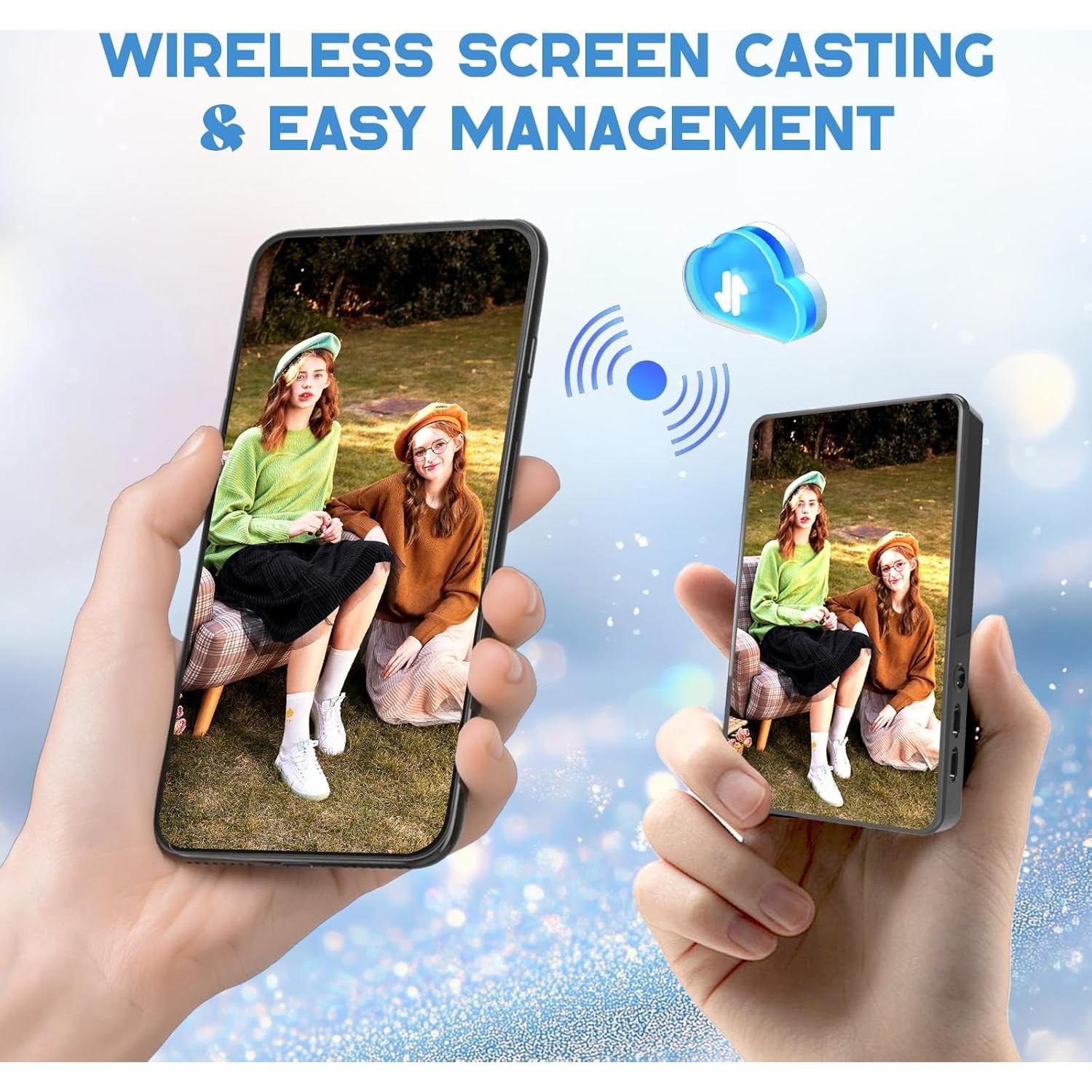 Monitor Selfie Yattberak para iPhone y Android, 1800mAh