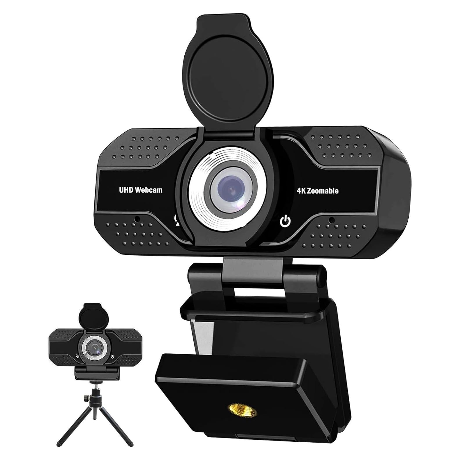 Cámara Web HD 1080p YOUPECK con Micrófono y Lente Gran Angular