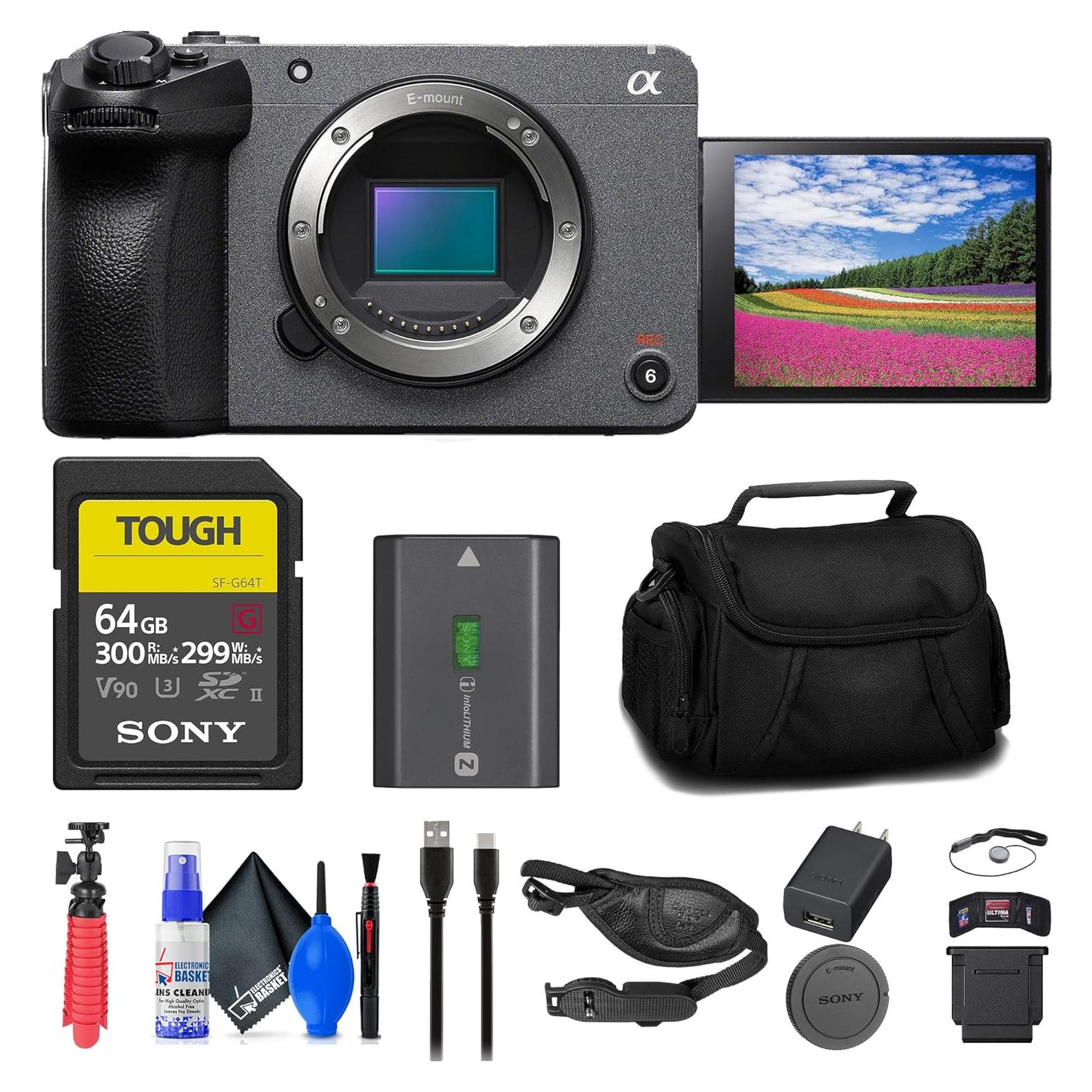 Cámara de Cine Digital Sony FX30 ILME-FX30B + Accesorios