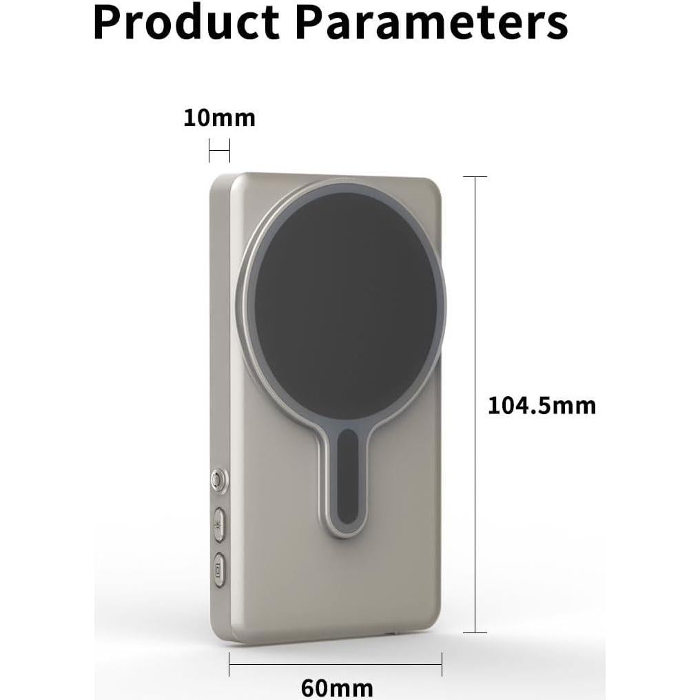 Monitor de Selfie MIZOTIC 1080P Magnético para Vlog