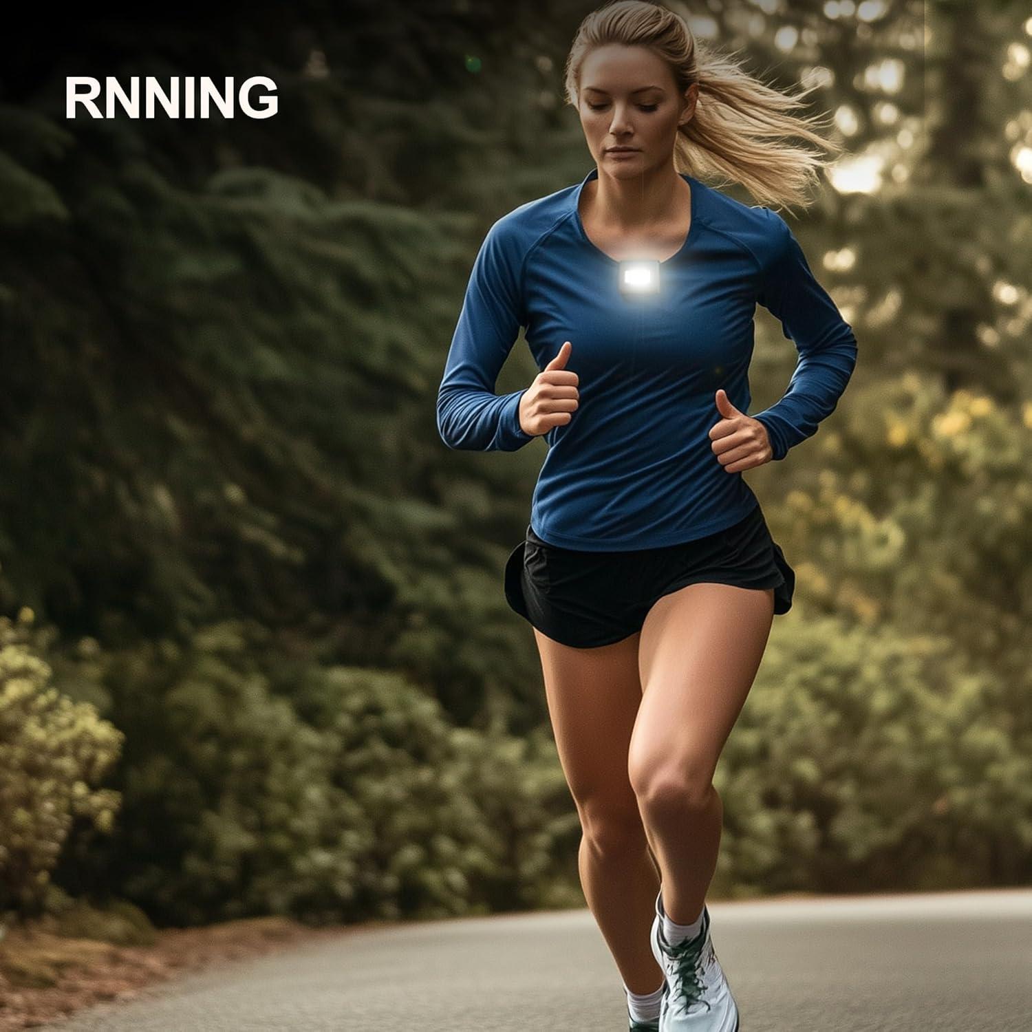 Luces de Correr Yzoni 2Pack, Luz de Seguridad Recargable