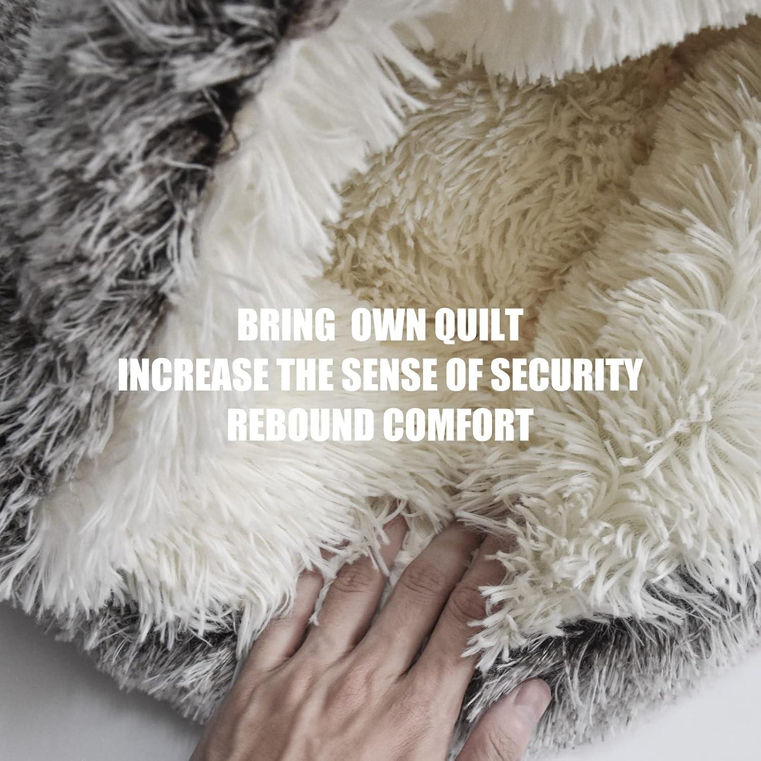 Cama para Gato ShinHye Cozy - Cueva Redonda Suave 58x58 cm