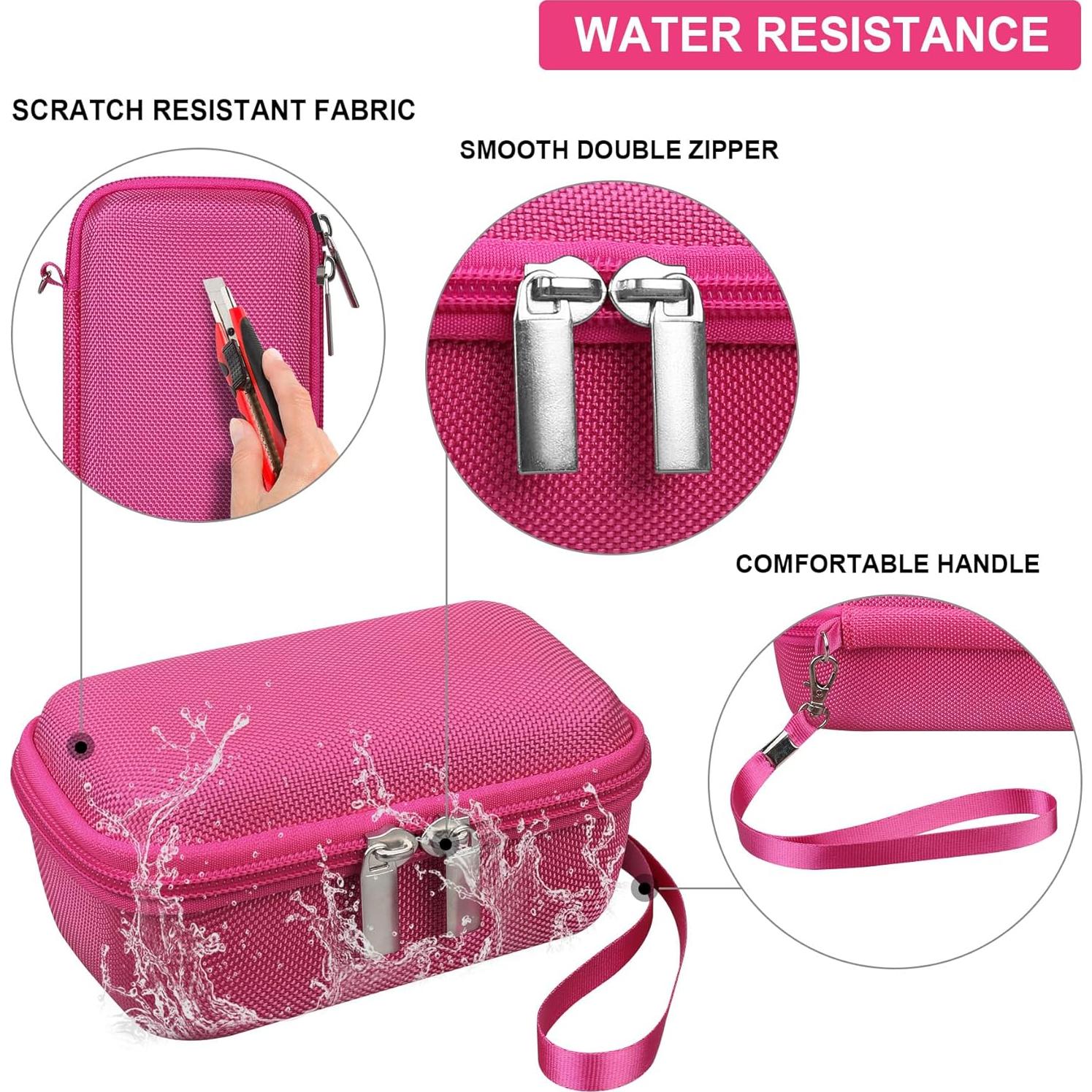 Funda para cámara Canon PowerShot G7 X Mark III II - Rojo Rosa