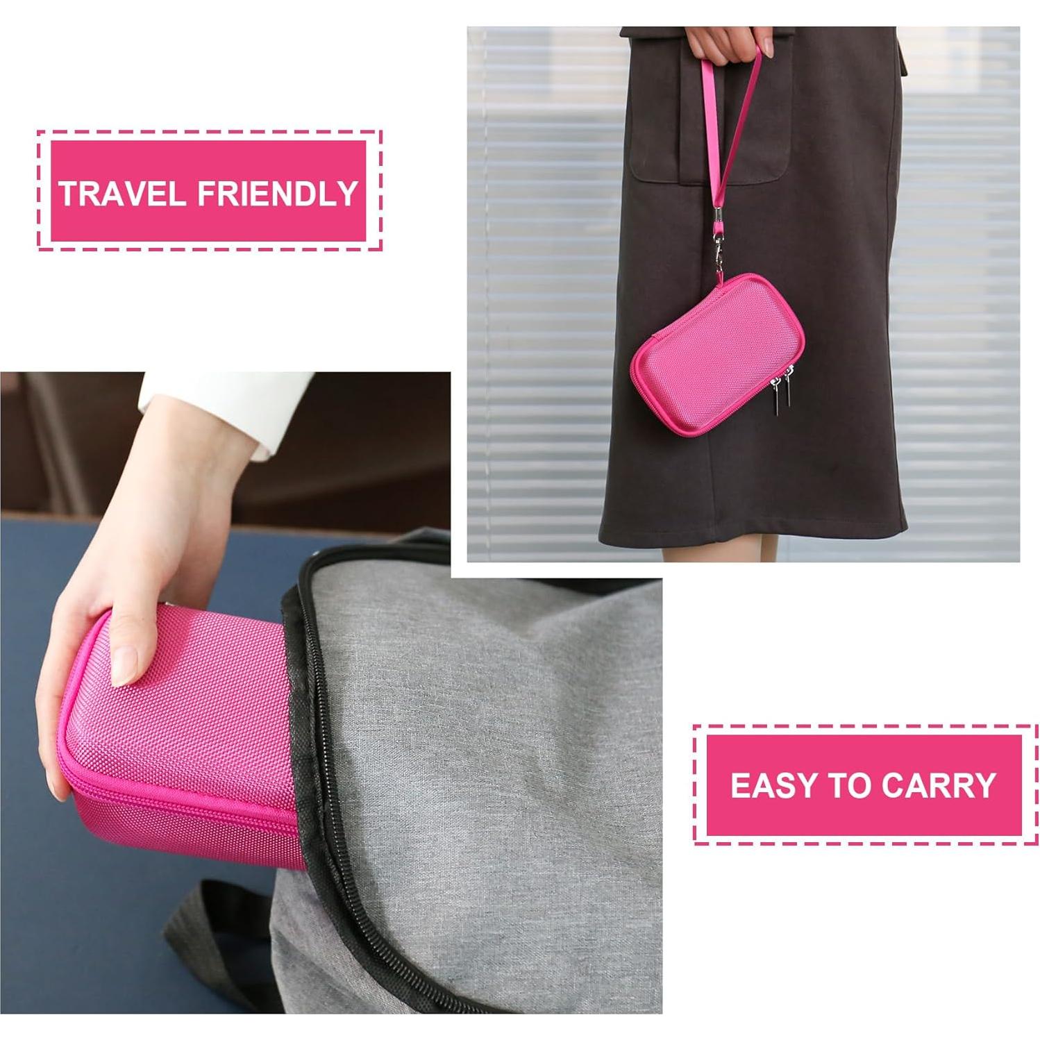 Funda para cámara Canon PowerShot G7 X Mark III II - Rojo Rosa