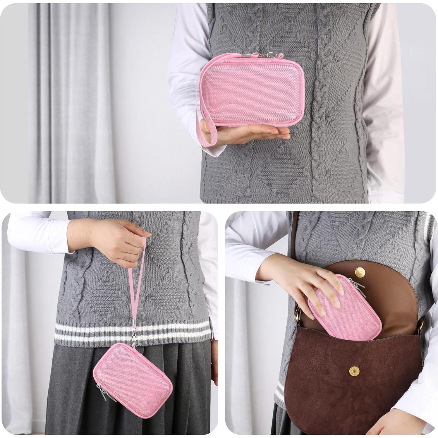 Funda dura RAIALL para Canon PowerShot G7X Mark II/III - Rosa