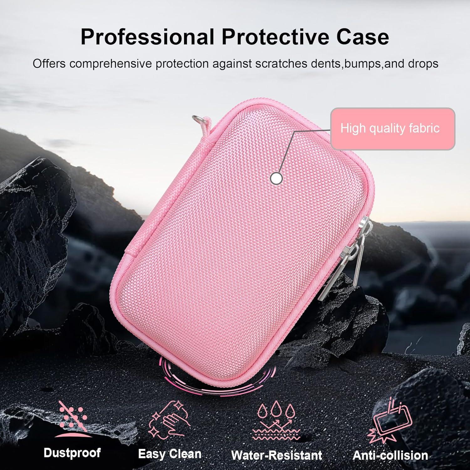 Funda dura RAIALL para Canon PowerShot G7X Mark II/III - Rosa