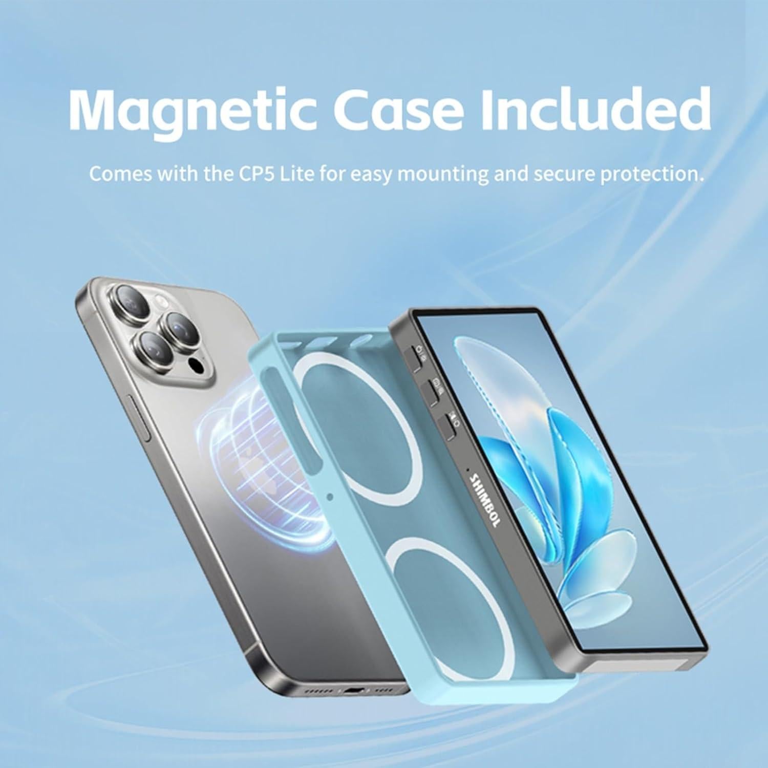 Monitor de Vlog Selfie Shimbol CP5 Lite 5" 1080P Rosa