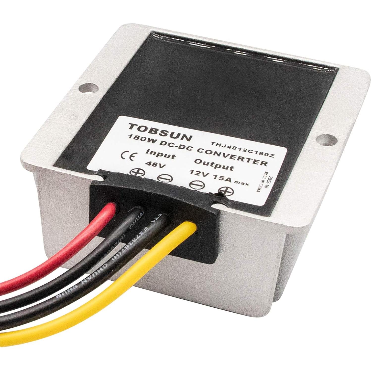 Convertidor Buck DC 48V a 12V 15A 180W Aix Impermeable