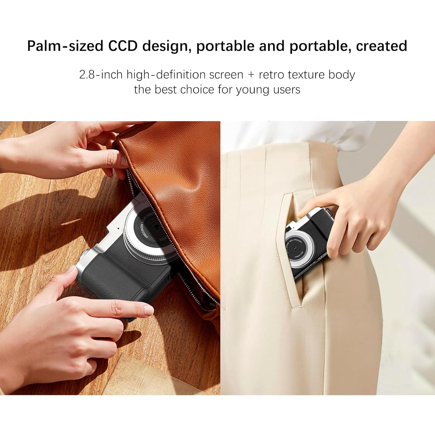 Cámara Digital 4K GUEDIEO R2L 48MP Pantalla 2.8" Zoom 18X