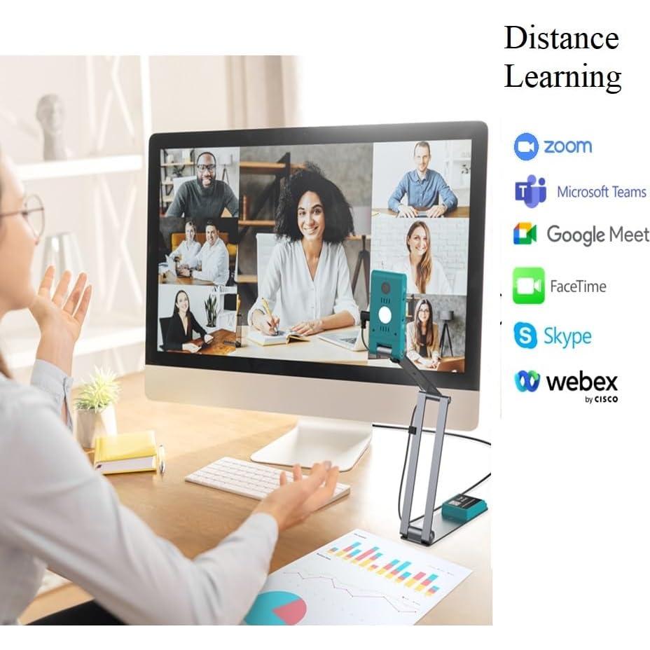 Cámara de Documentos IRIScan 4K-13MP, Escáner A3 Portátil