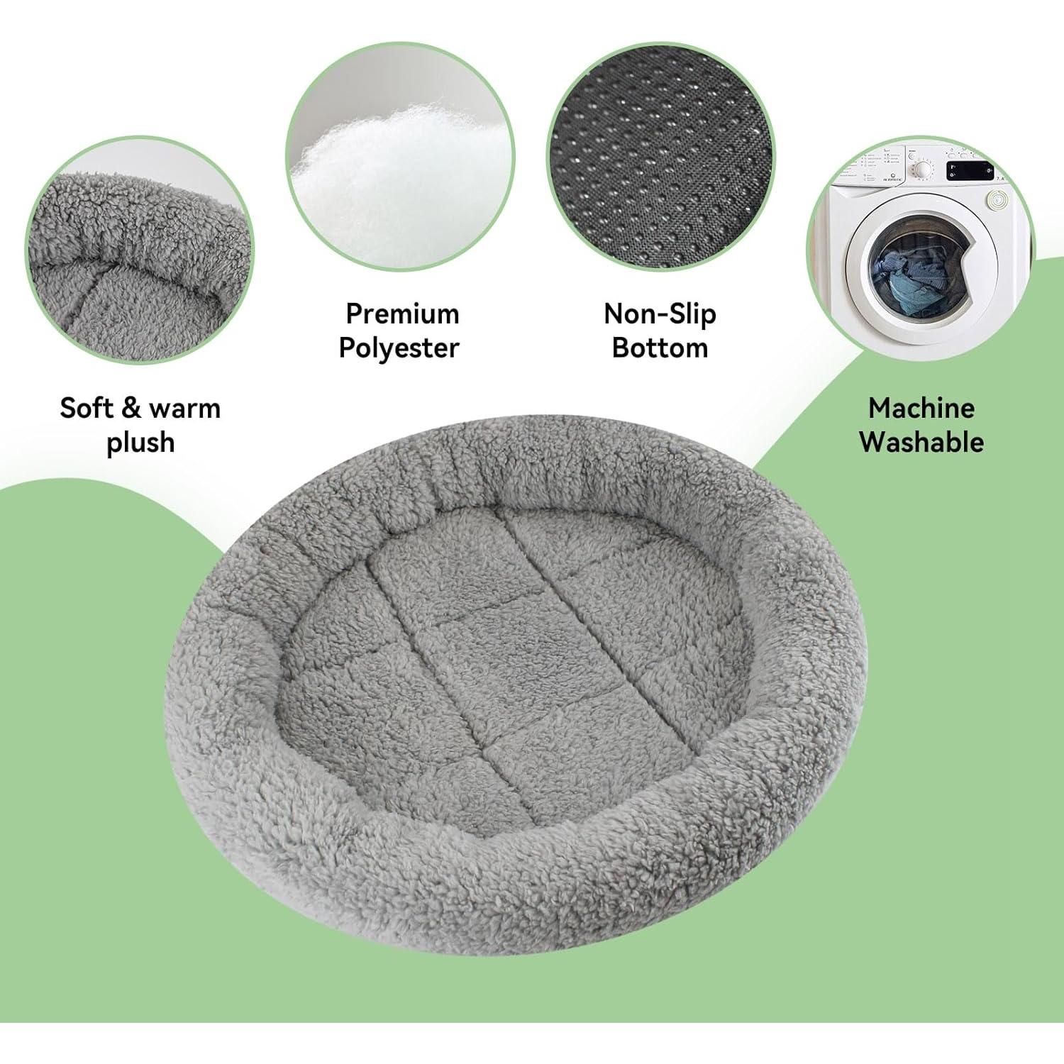 Cama para Gatos LESYPET Redonda Pequeña 35 cm Antideslizante