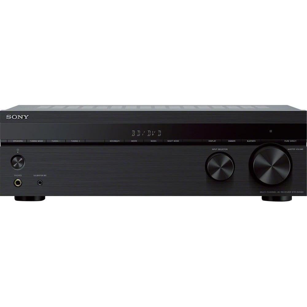 Receptor AV Sony STR-DH590 5.2 4K HDR con HDMI y Accesorios