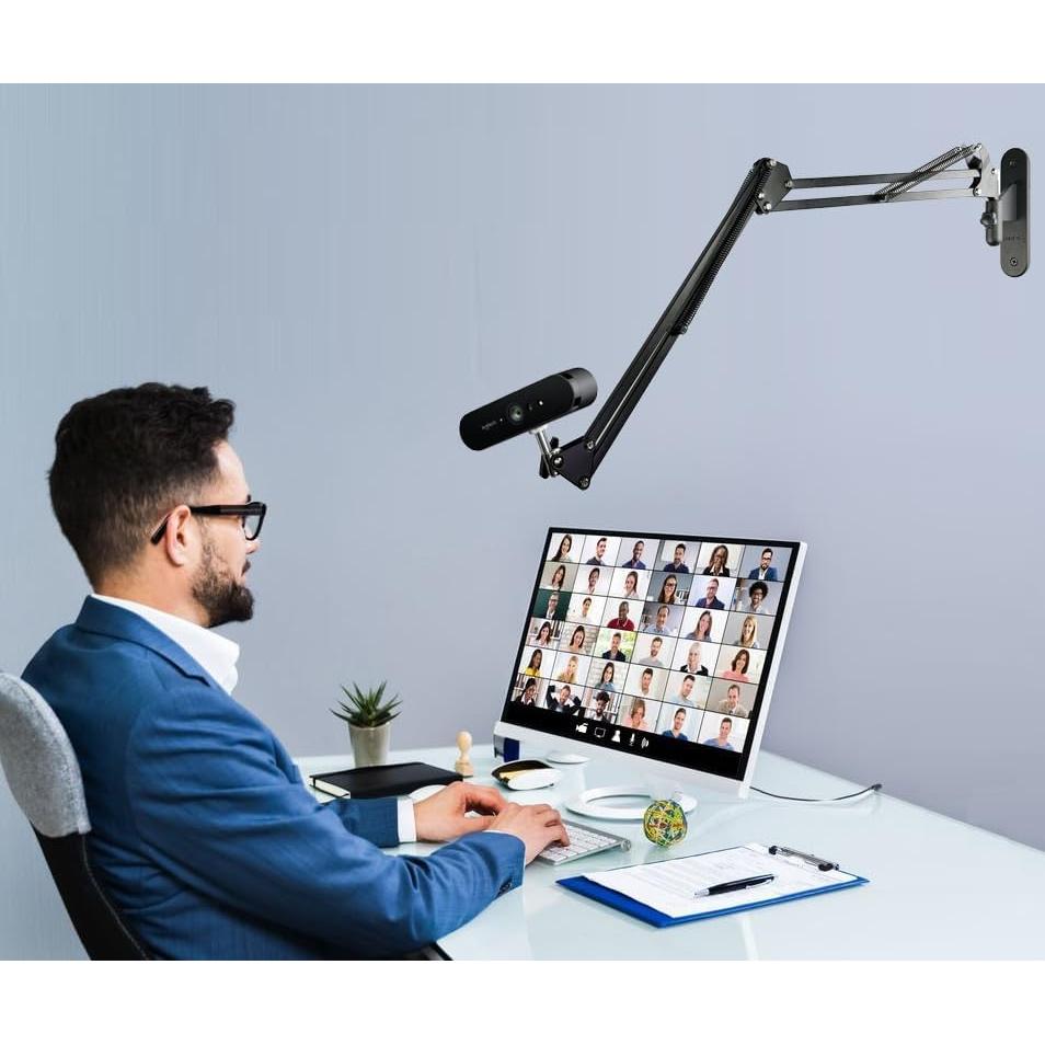 Soporte de Pared Ajustable para Webcam AceTaken 1kg Negro