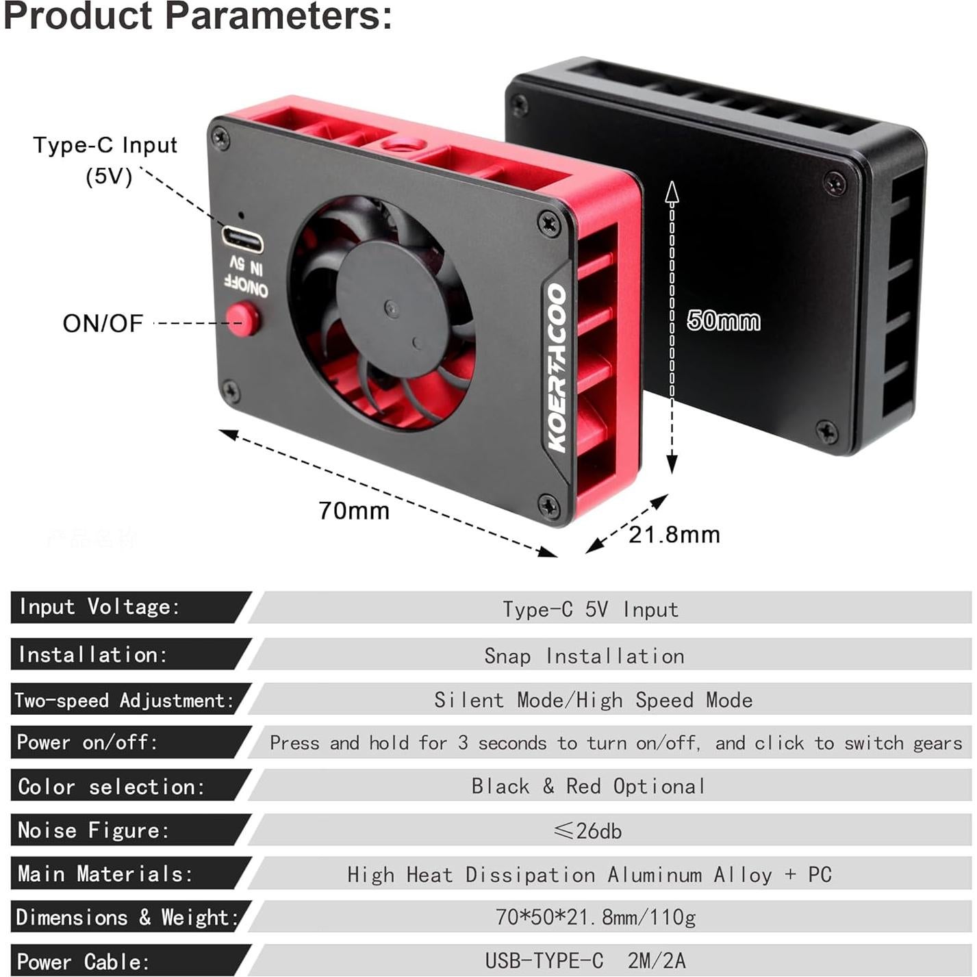 Sistema de Enfriamiento Externo KOERTACOO para Cámaras