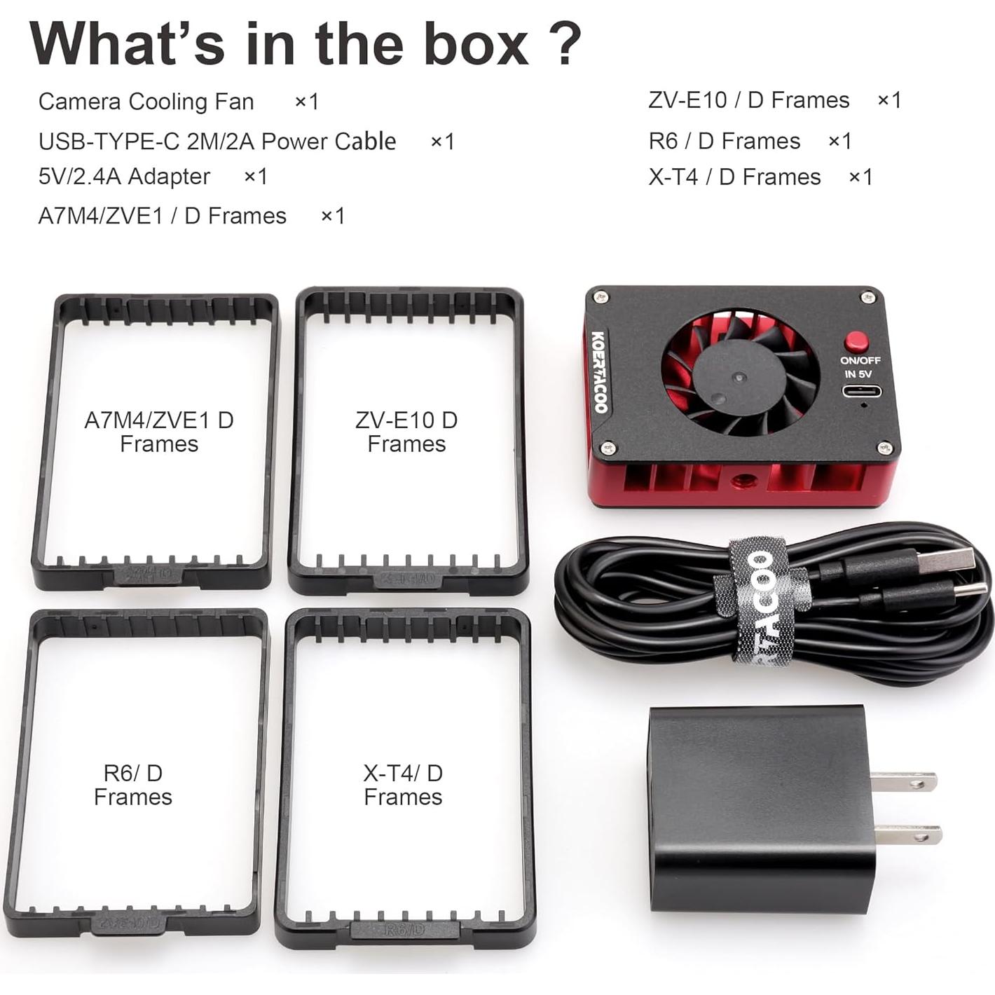 Sistema de Enfriamiento Externo KOERTACOO para Cámaras