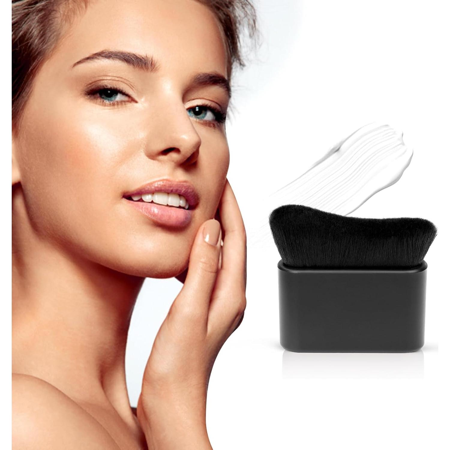 Brocha de Autobronceador UNIMEIX con Cerdas Densas - Negro