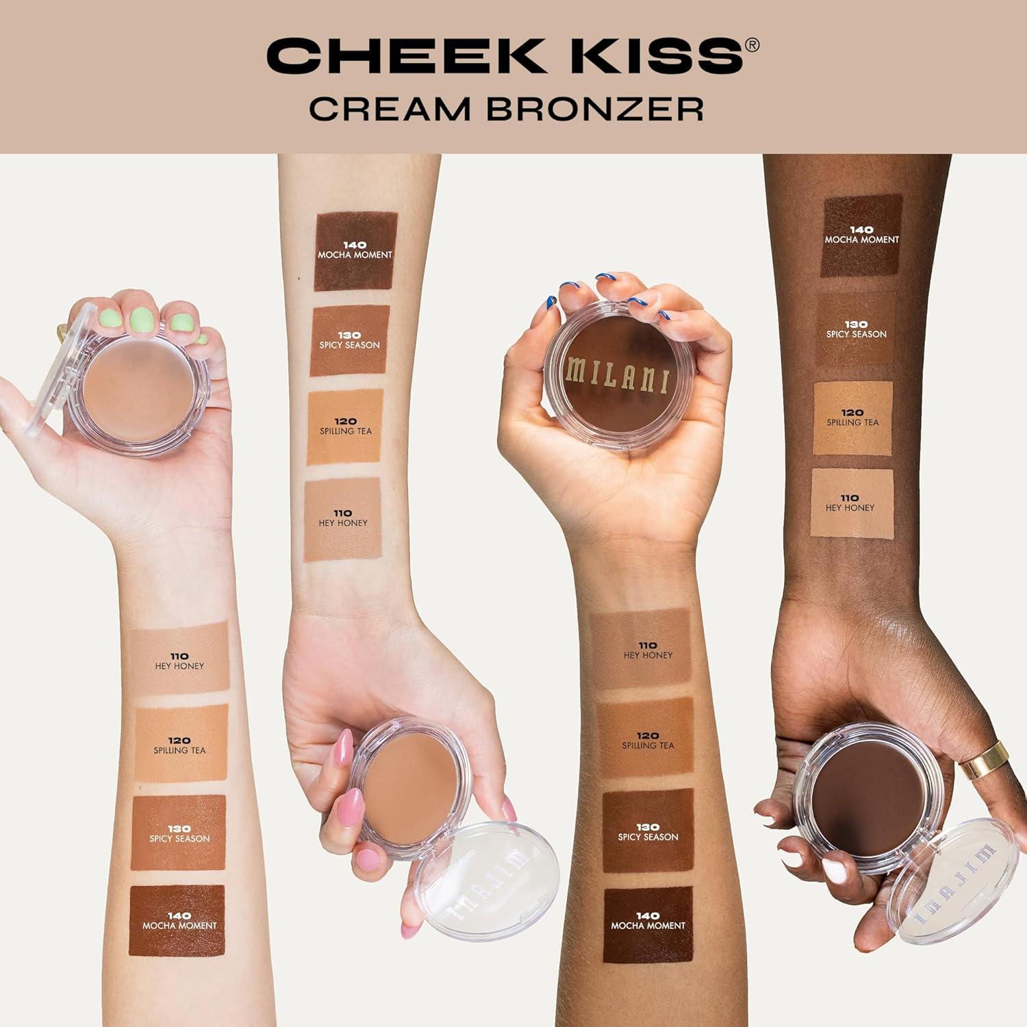 Crema Bronceadora Milani Cheek Kiss 110 Hola Miel 6.23 ml