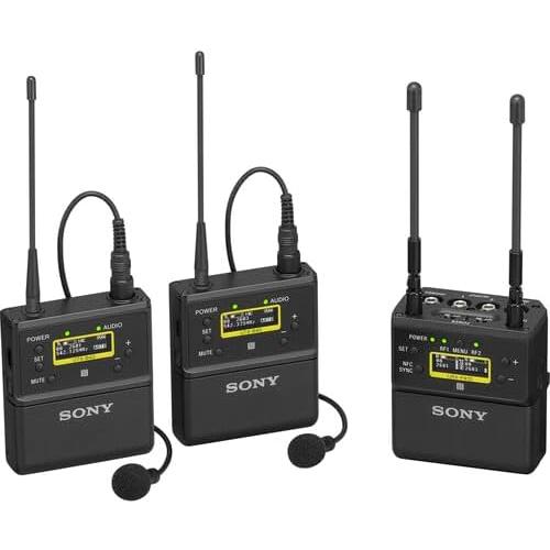 Sistema Inalámbrico de Micrófono Lavalier Sony UWP-D27 para 2 Personas