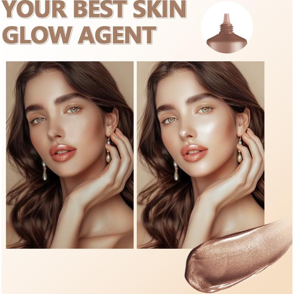 Base de Maquillaje Full Match Glow Loske 40 ml Hidratante