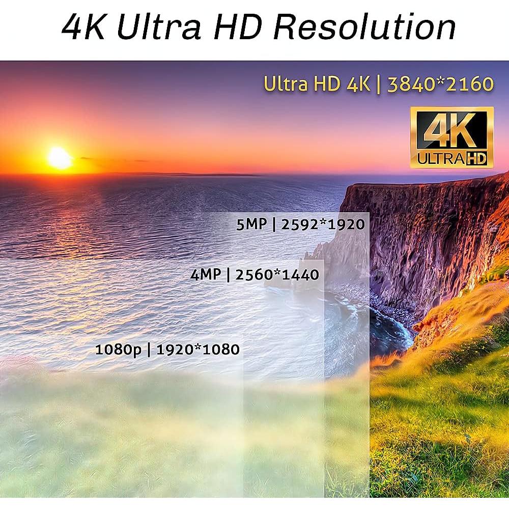 Sistema de Cámara de Seguridad GW 8 Canales 4K AI PoE con 6 Cámaras