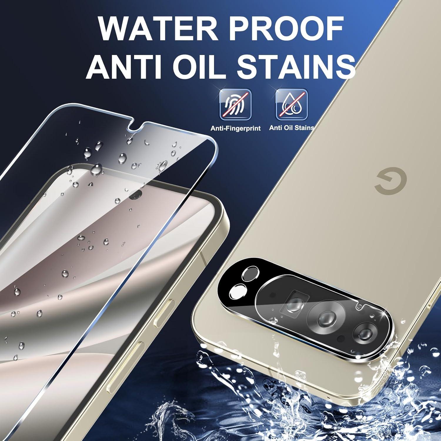 Paquete de 3 Protectores de Pantalla y Lente para Pixel 10 Pro