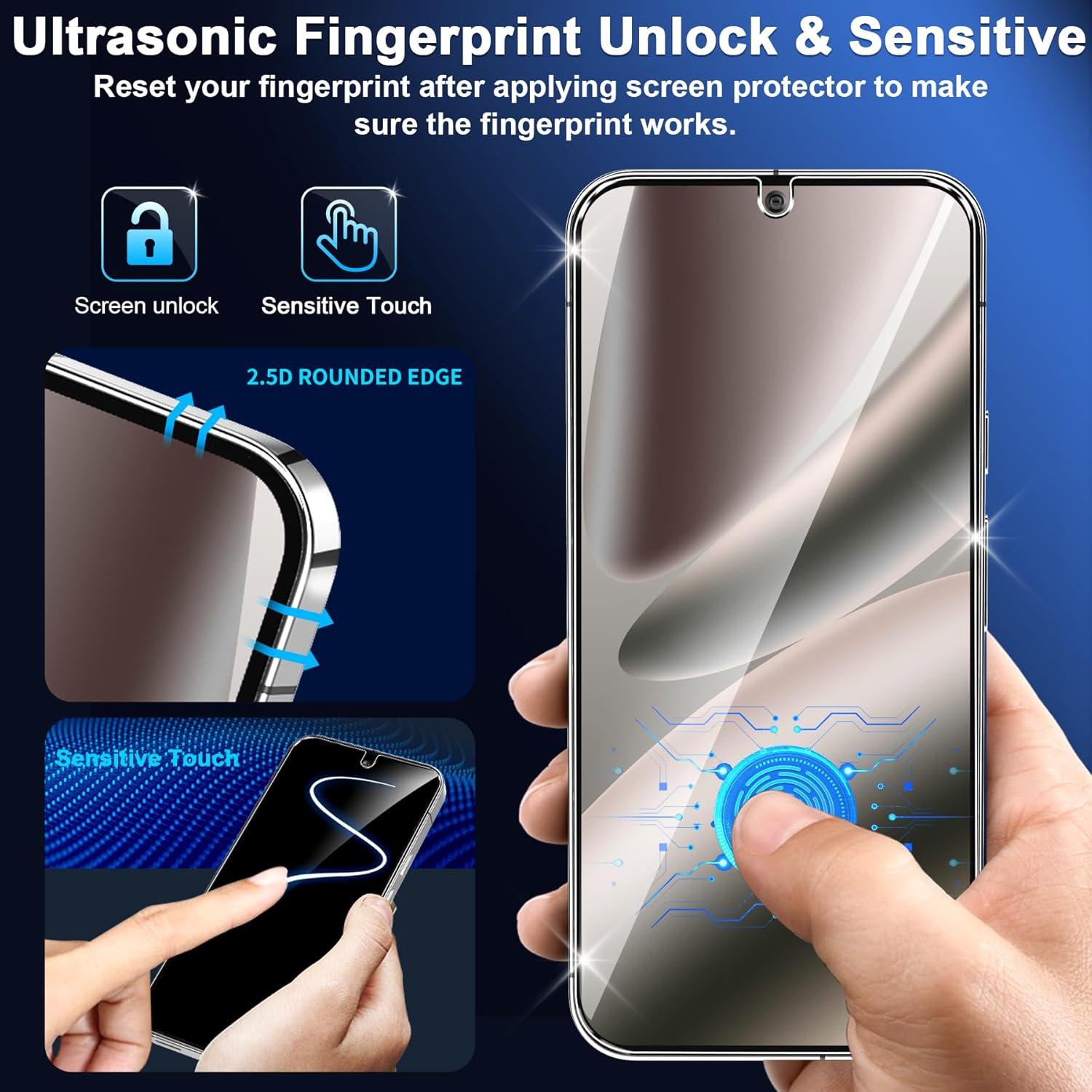 Paquete de 3 Protectores de Pantalla y Lente para Pixel 10 Pro