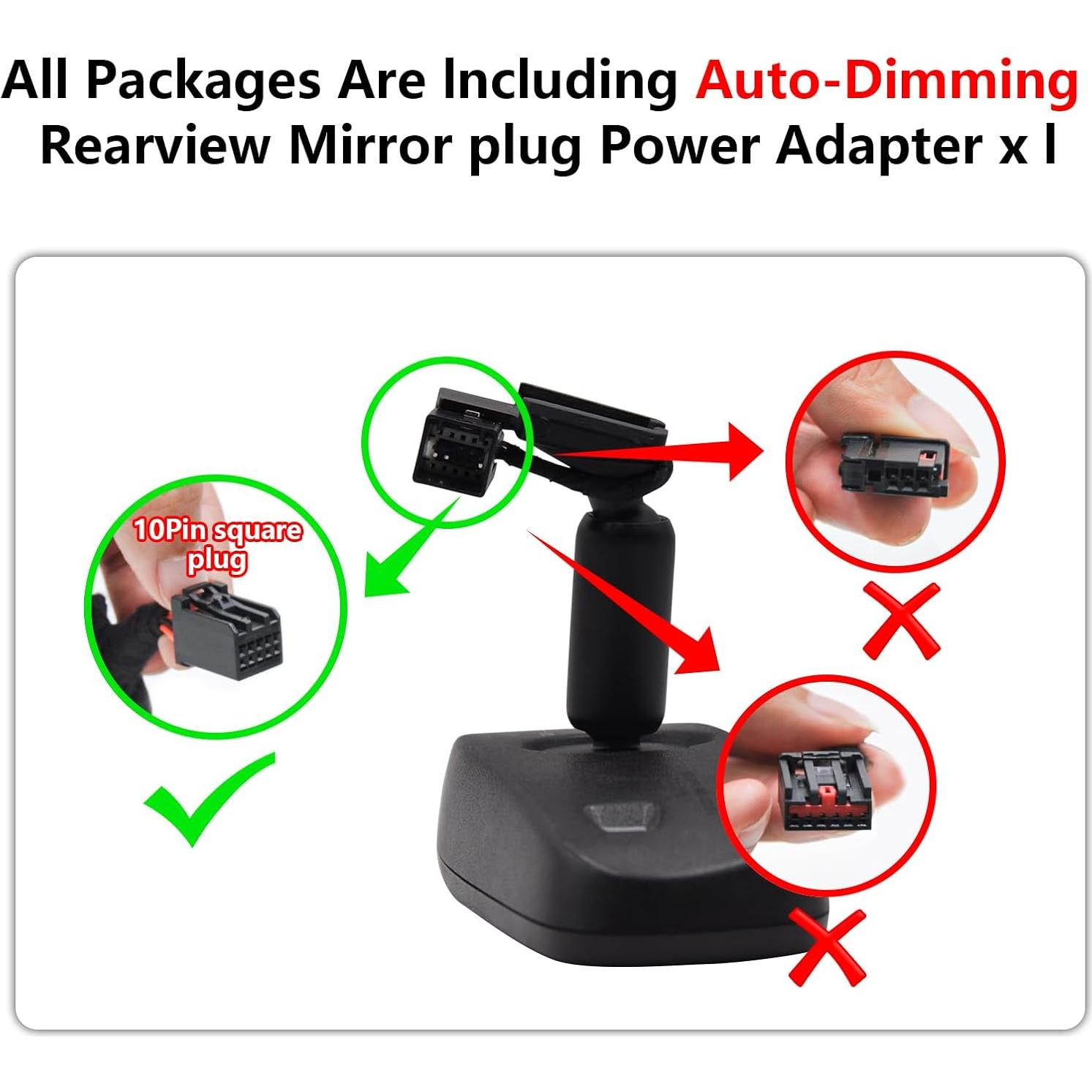 Cámara Dash 4K Mangoal Modelo B para GMC Yukon 2021-2022