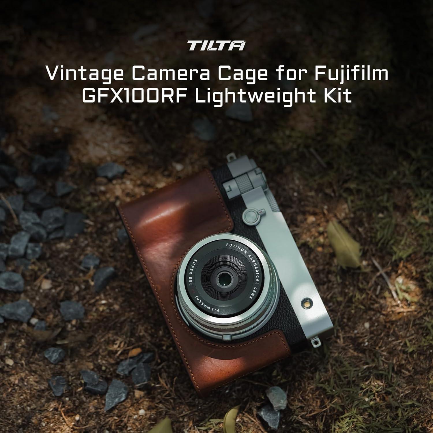 Jaula de Cámara Vintage Tilta para Fujifilm GFX100RF - Kit Ligero