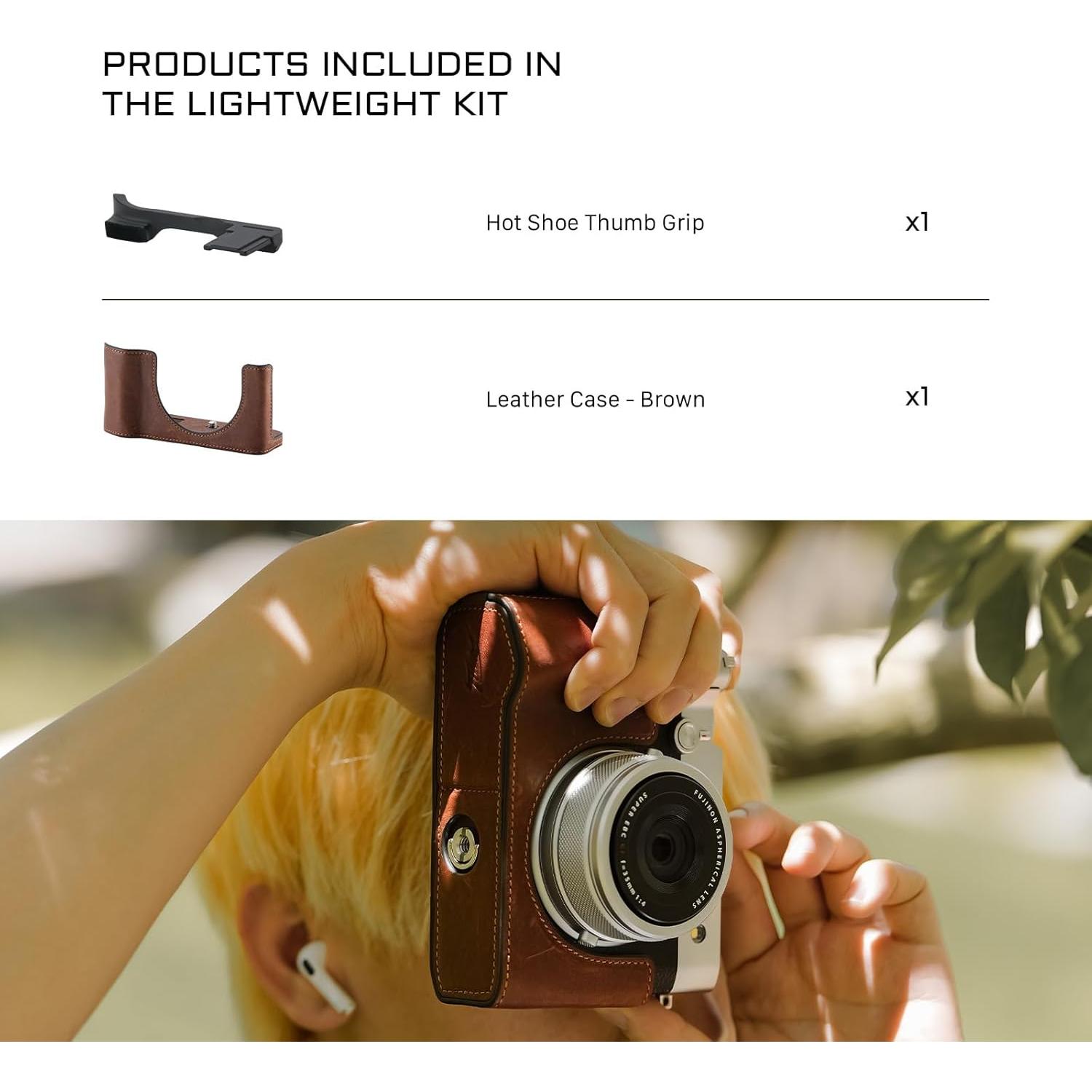 Jaula de Cámara Vintage Tilta para Fujifilm GFX100RF - Kit Ligero