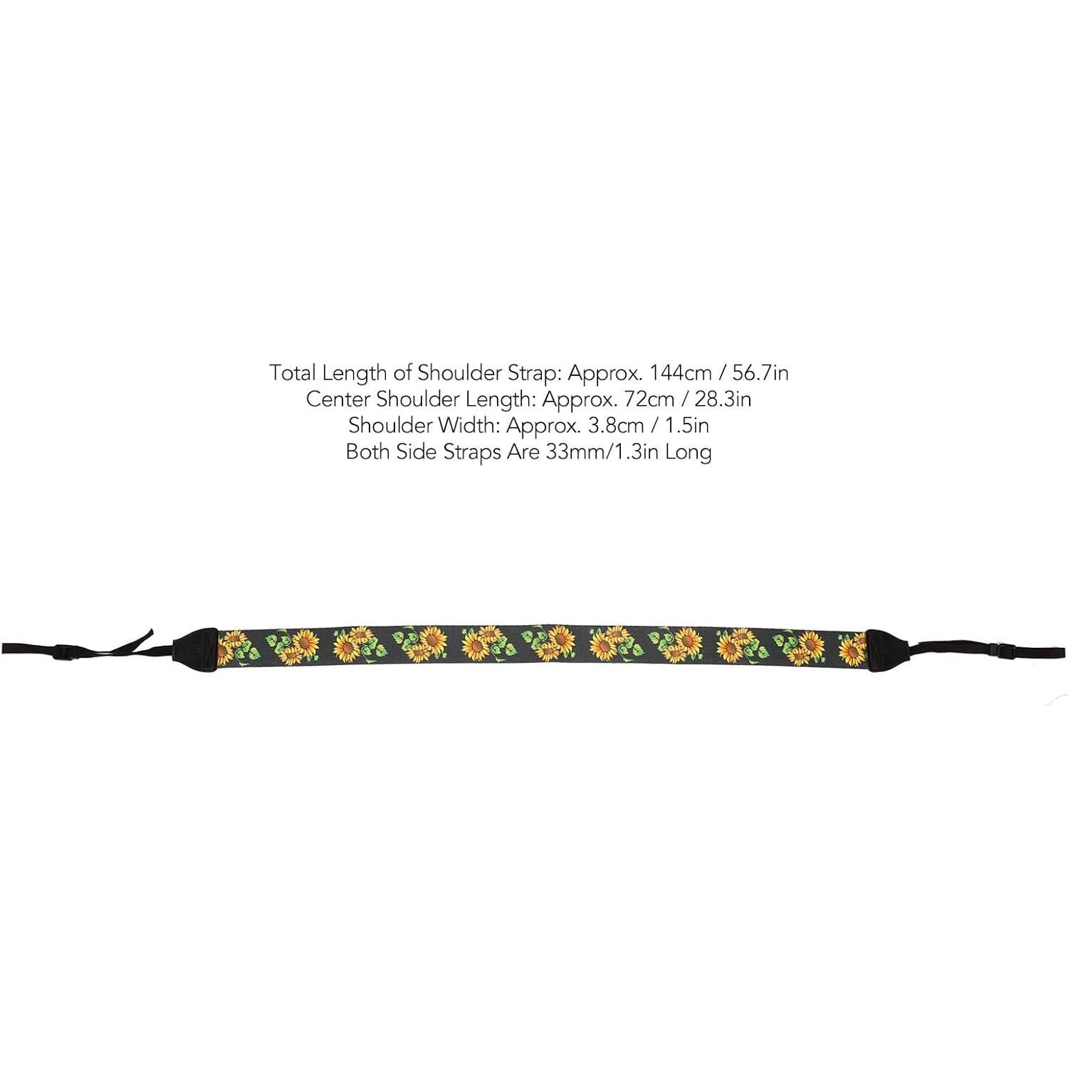 Correa de Hombro para Cámara Pomya Vintage Girasol 43g