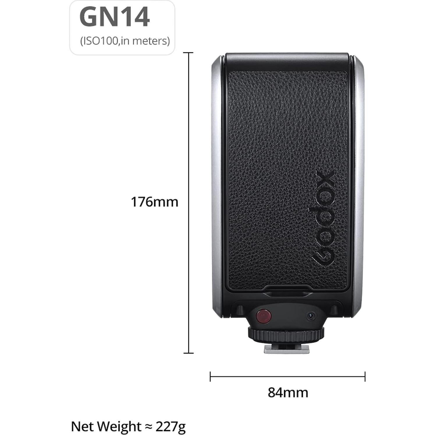 Flash Retro Godox Lux Senior para Cámaras Fujifilm, Canon, Nikon