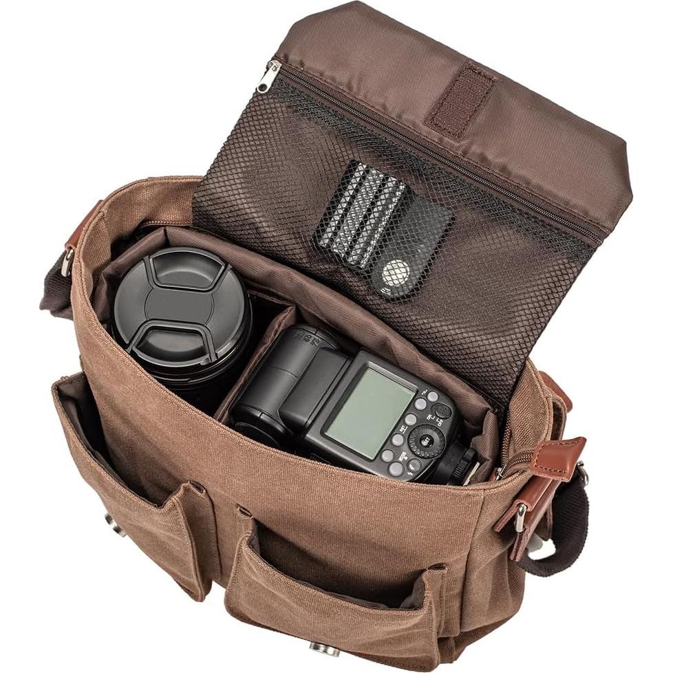 Bolsa de Mensajero Impermeable Peacechaos para Cámara DSLR