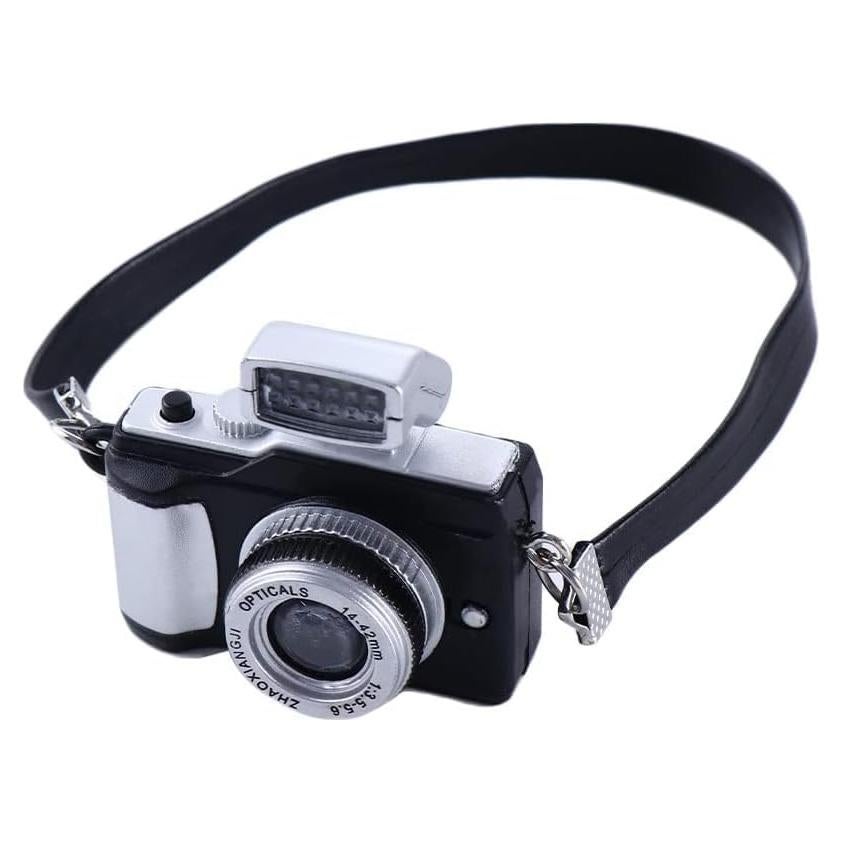 Adorno Mini Cámara Vintage Jizlan 1:4 Decoración Fotografía