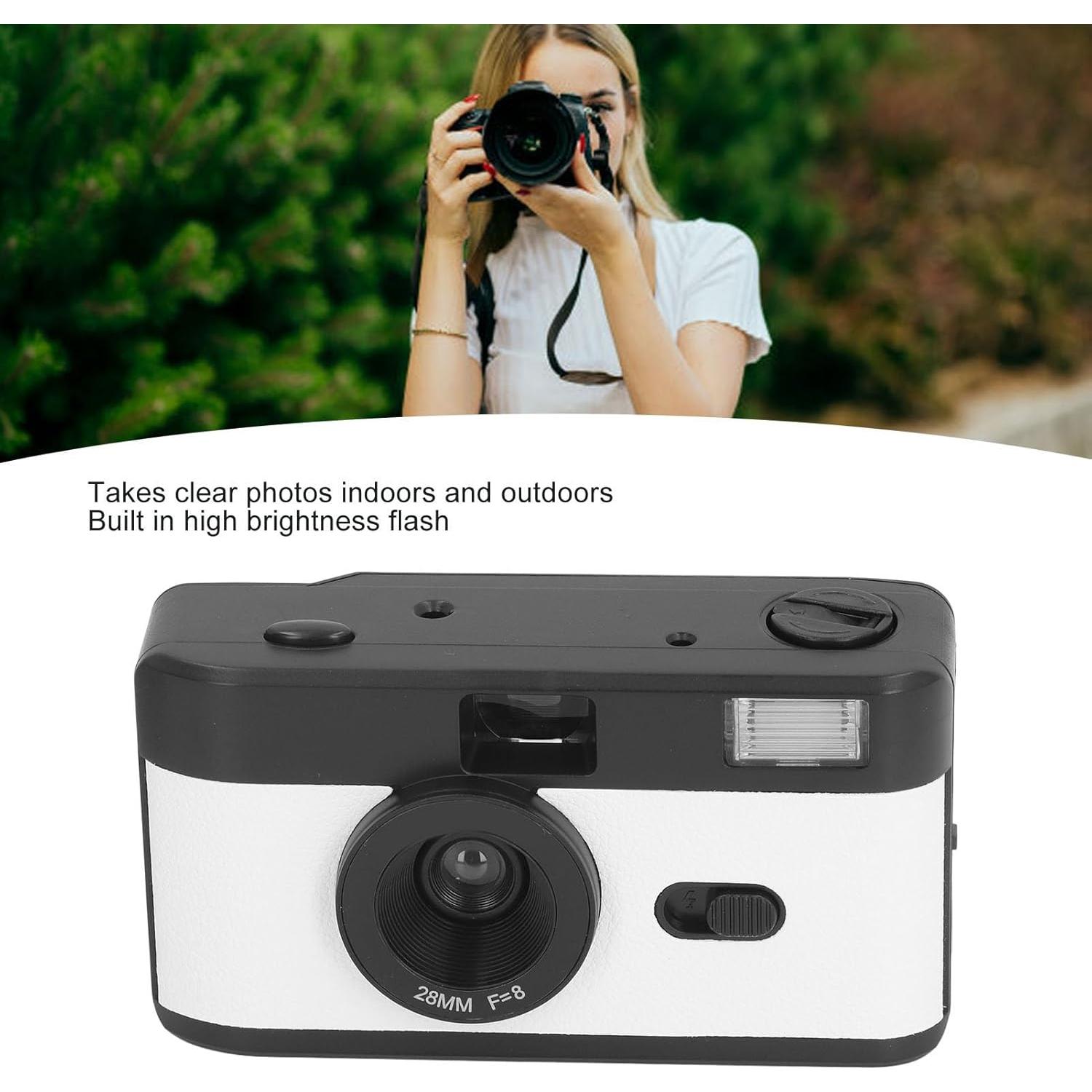 Cámara de película 35MM XUMIUZIY reutilizable con flash