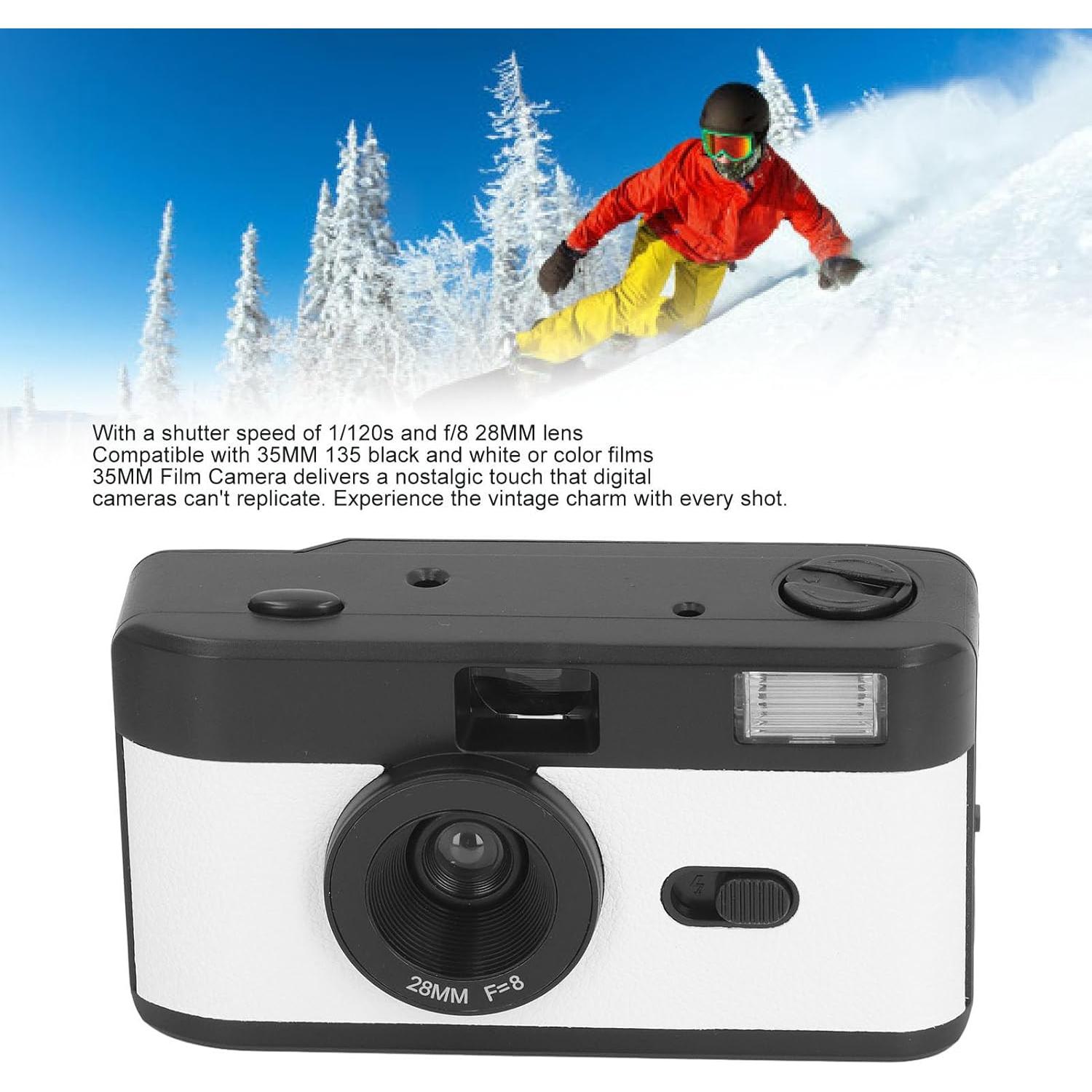 Cámara de película 35MM XUMIUZIY reutilizable con flash