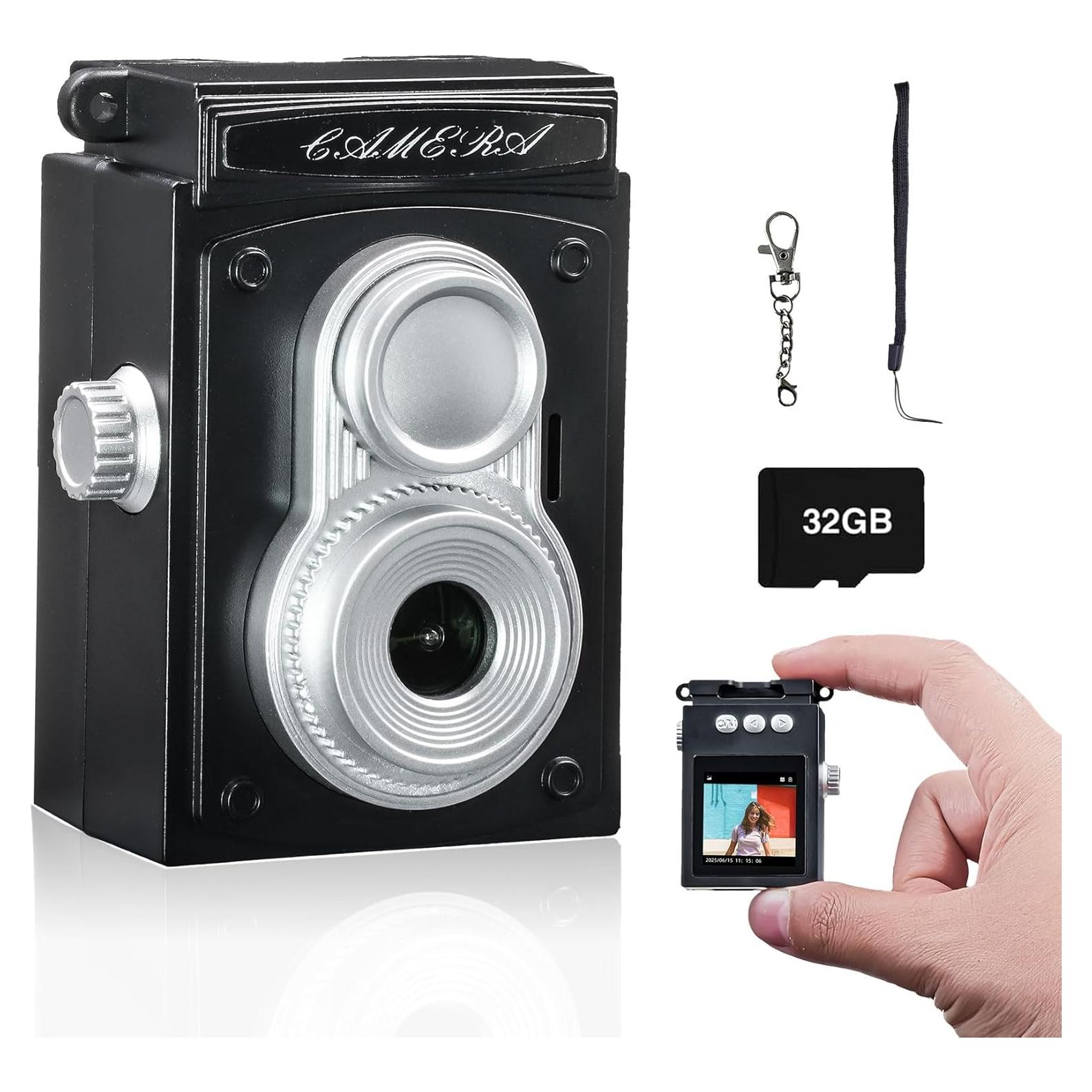 Cámara Digital OIKSPY OSA100 1080P con Pantalla LCD 3.3 cm