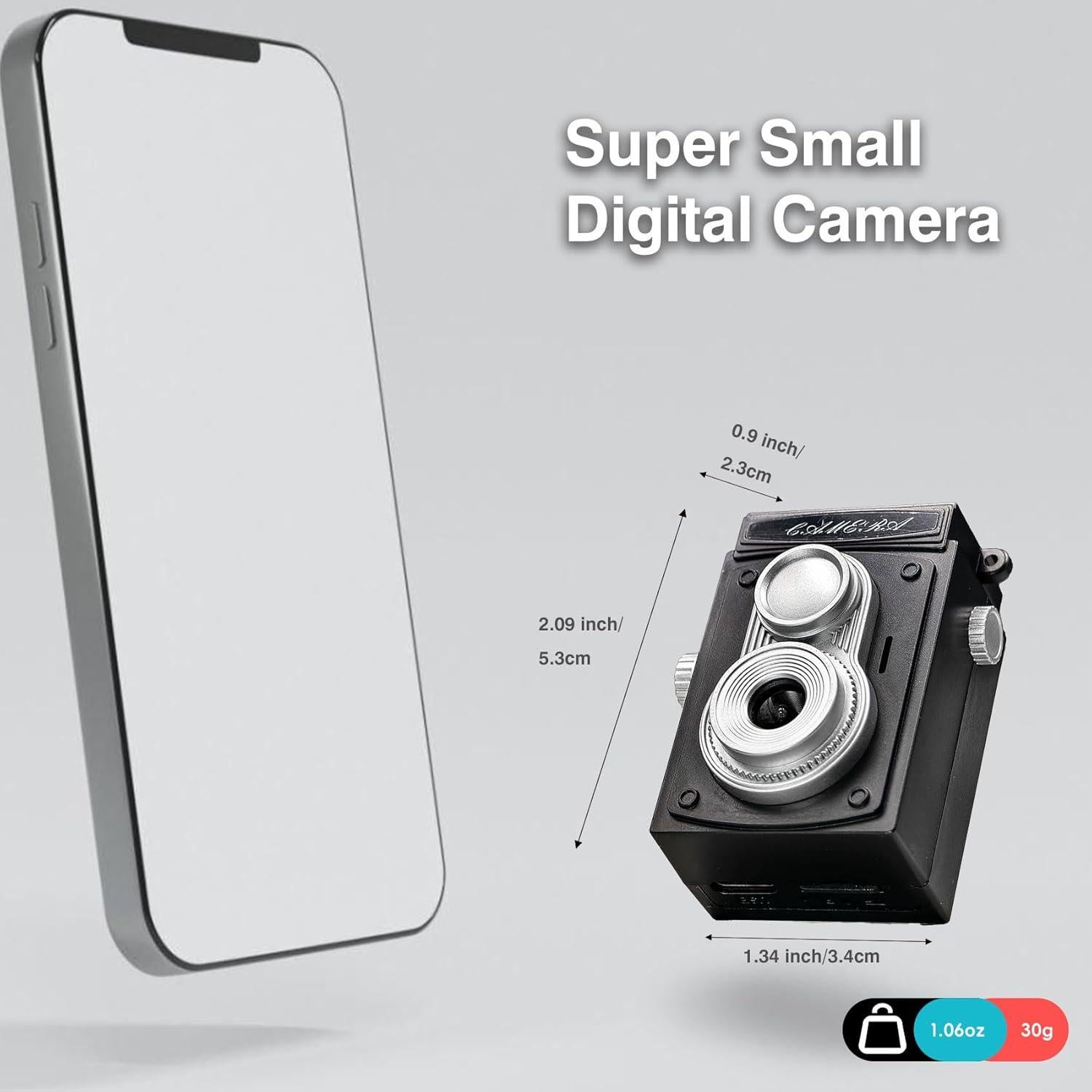 Cámara Digital OIKSPY OSA100 1080P con Pantalla LCD 3.3 cm