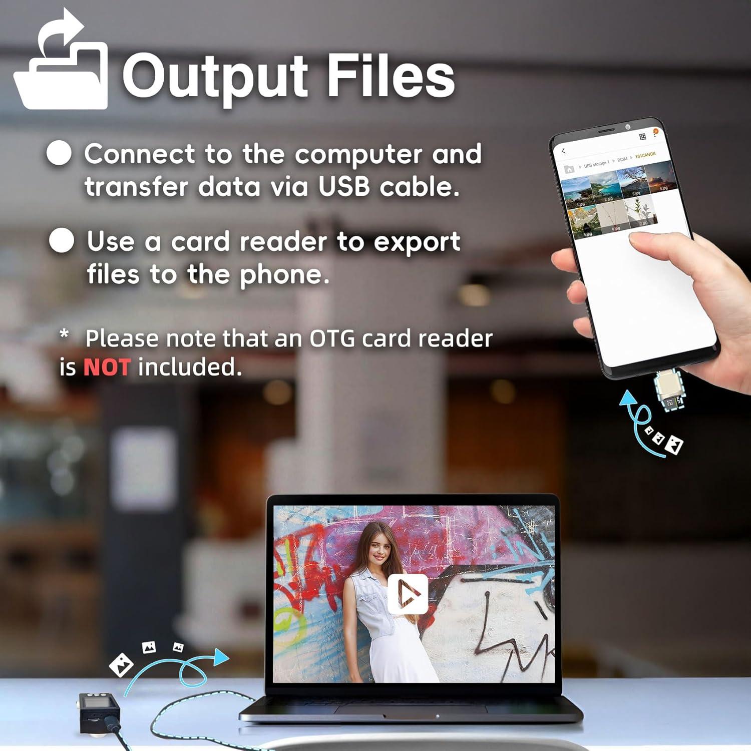 Cámara Digital OIKSPY OSA100 1080P con Pantalla LCD 3.3 cm