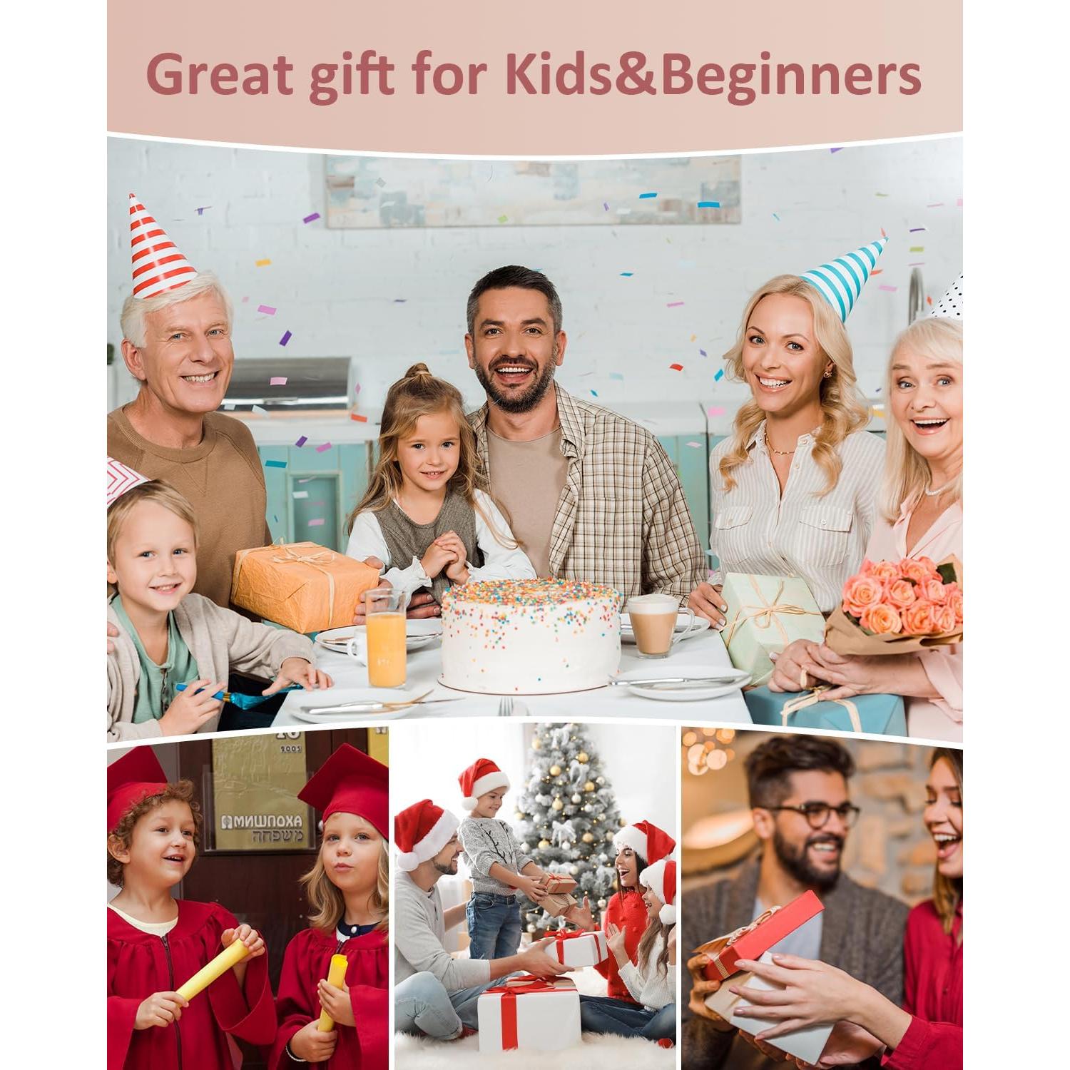 Cámara Digital Qumcou M03 50MP FHD 1080P Zoom 16x Niños