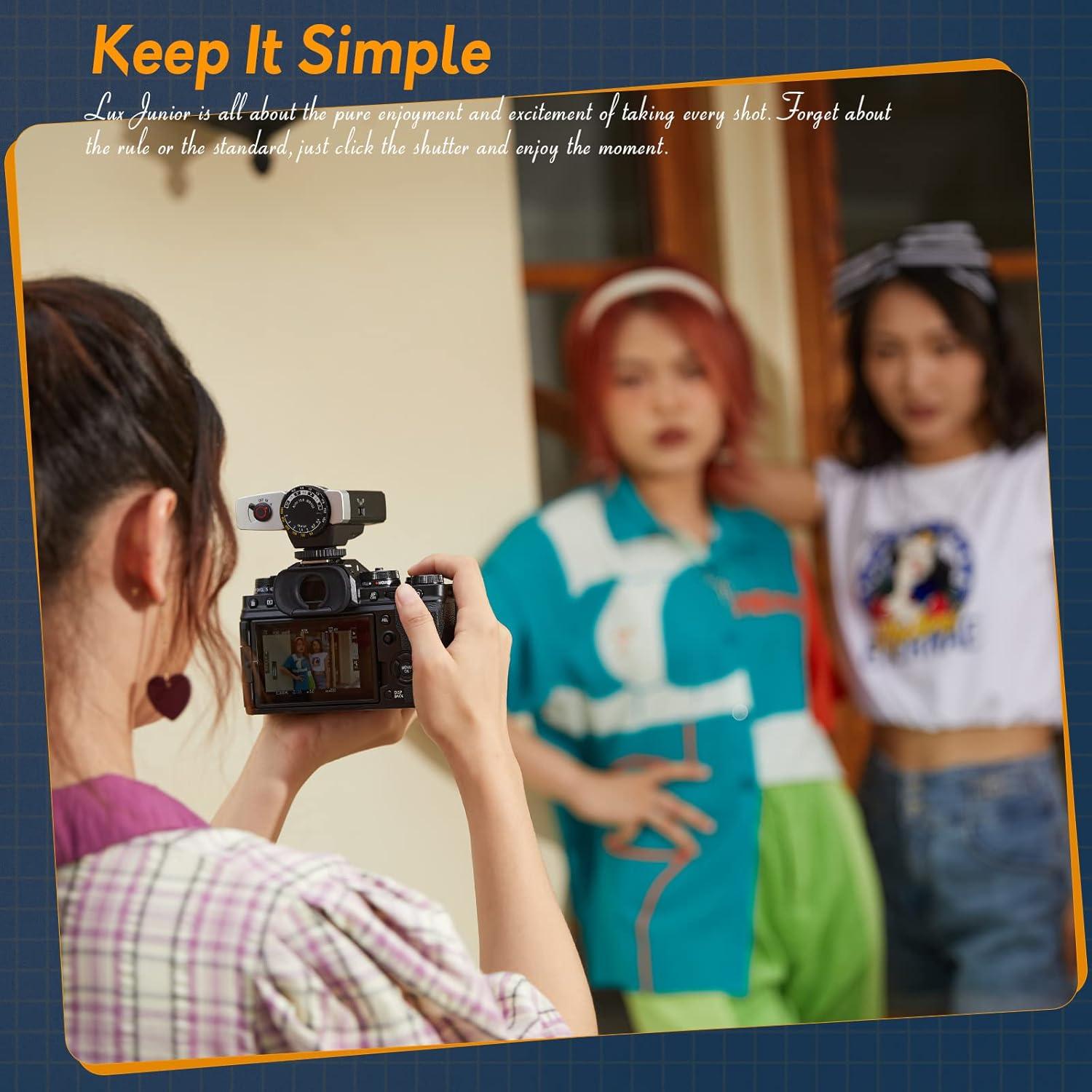 Flash Godox Lux Junior GN12 Retro 6000K-1200K para Cámaras