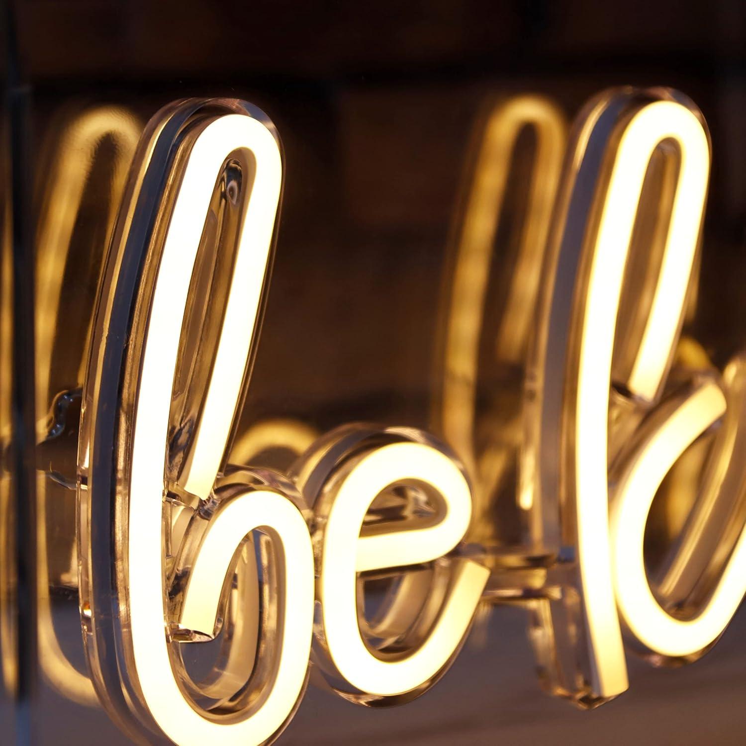 Luz Neón Decorativa Heliwey 'Se Amable' 30x15 cm